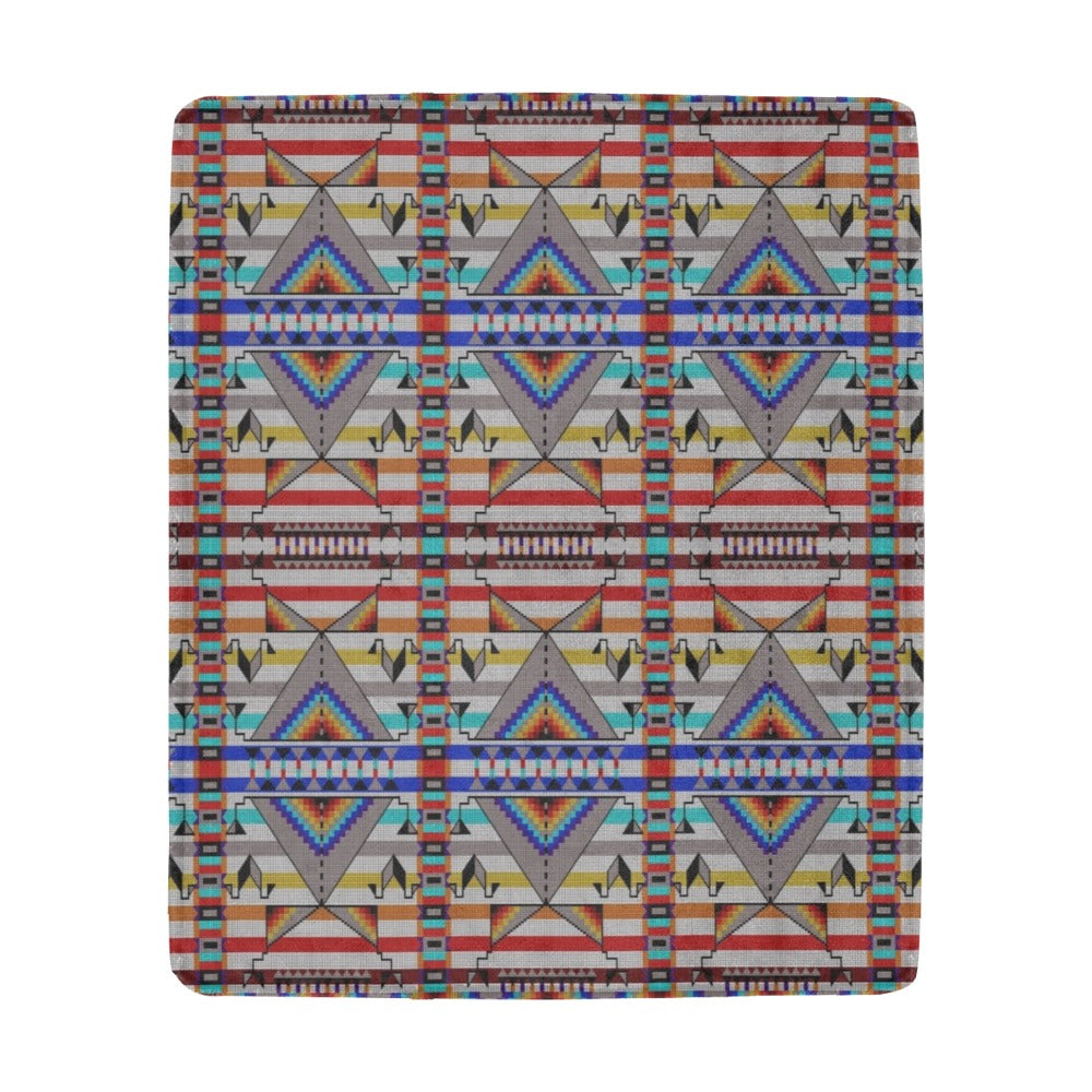 Medicine Blessing White Ultra-Soft Micro Fleece Blanket 50"x60"