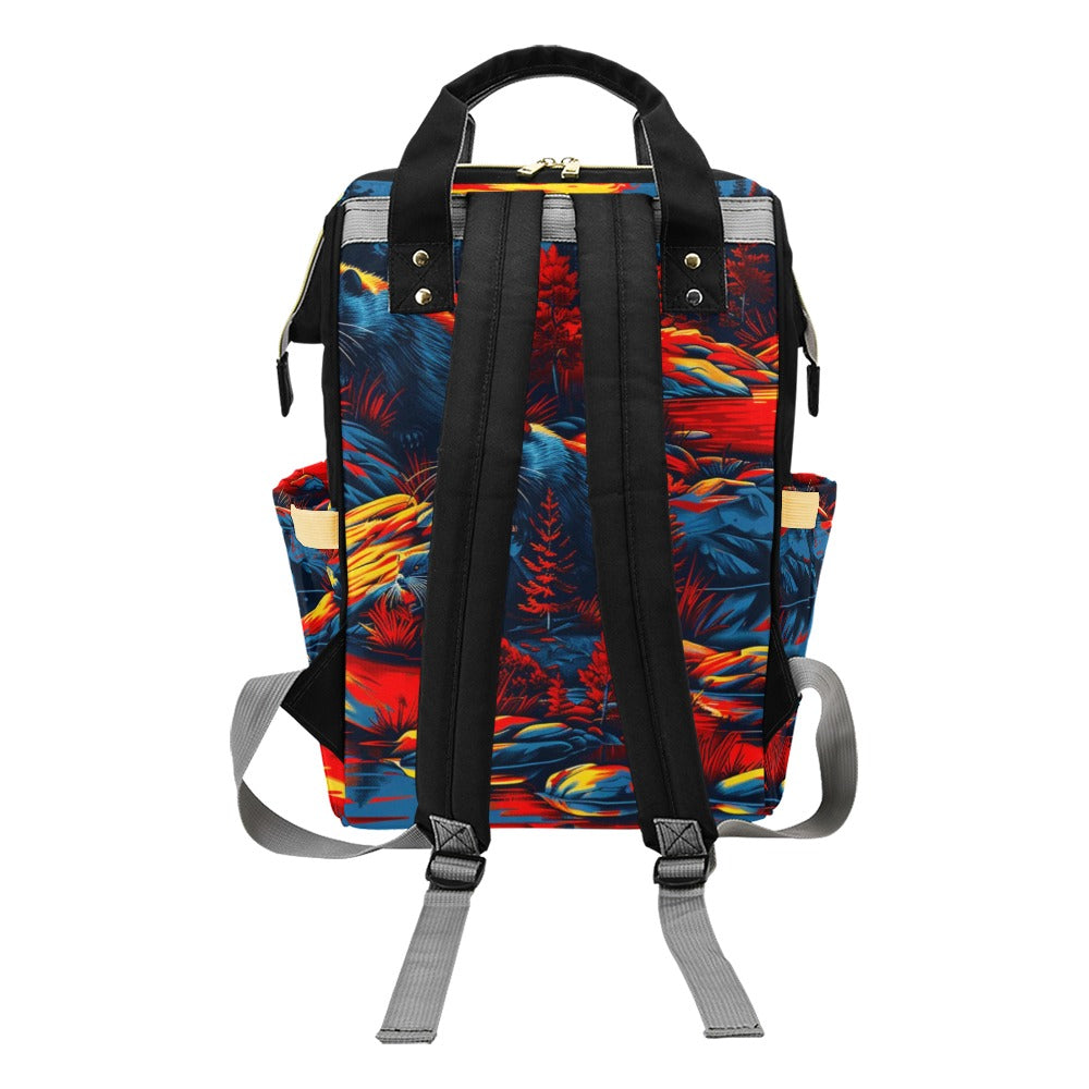 Bundle of Beavers Multi-Function Diaper Backpack/Diaper Bag