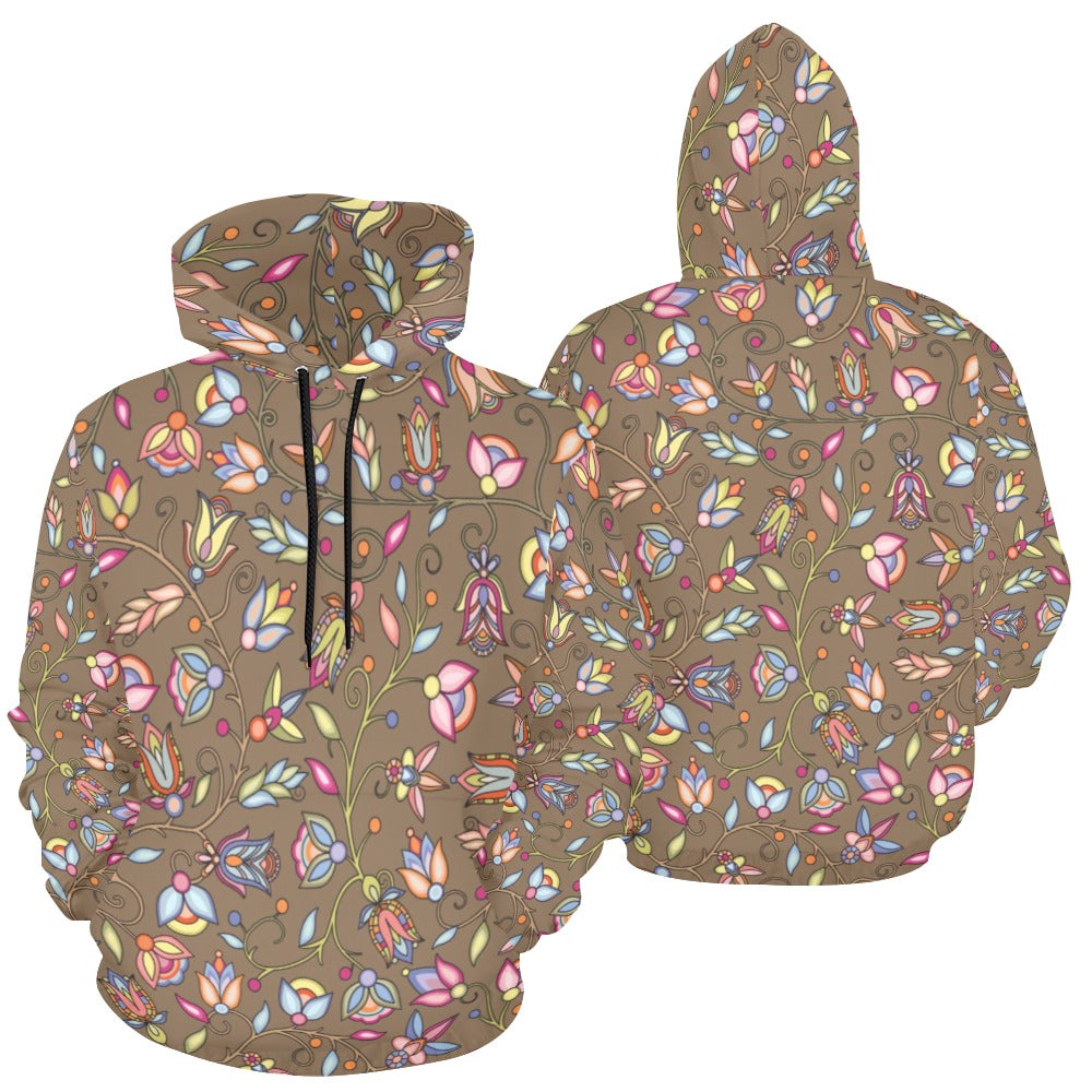 Buffalo Bloom Earth Song Hoodie for Women (USA Size)
