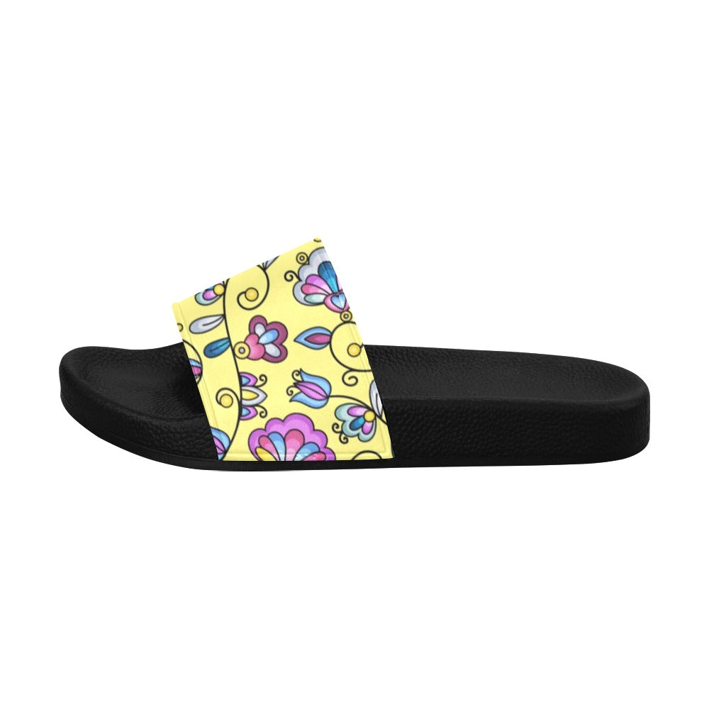 Autumn Bundle Blessing Yellow Men's Slide Sandals