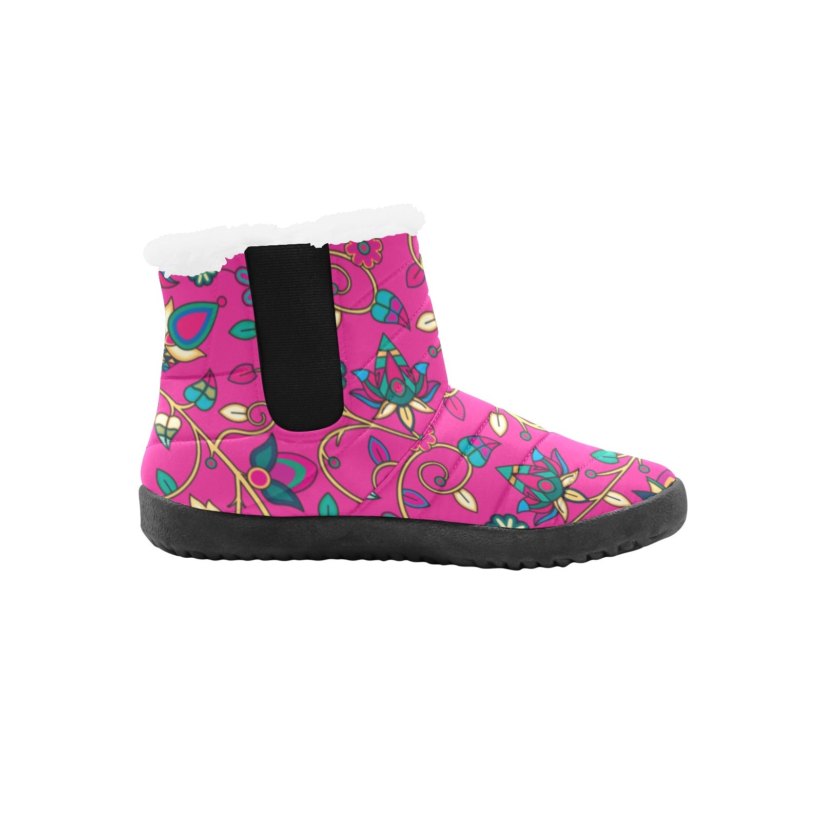 Thorny Path Pink Women's Padded Winter Boot