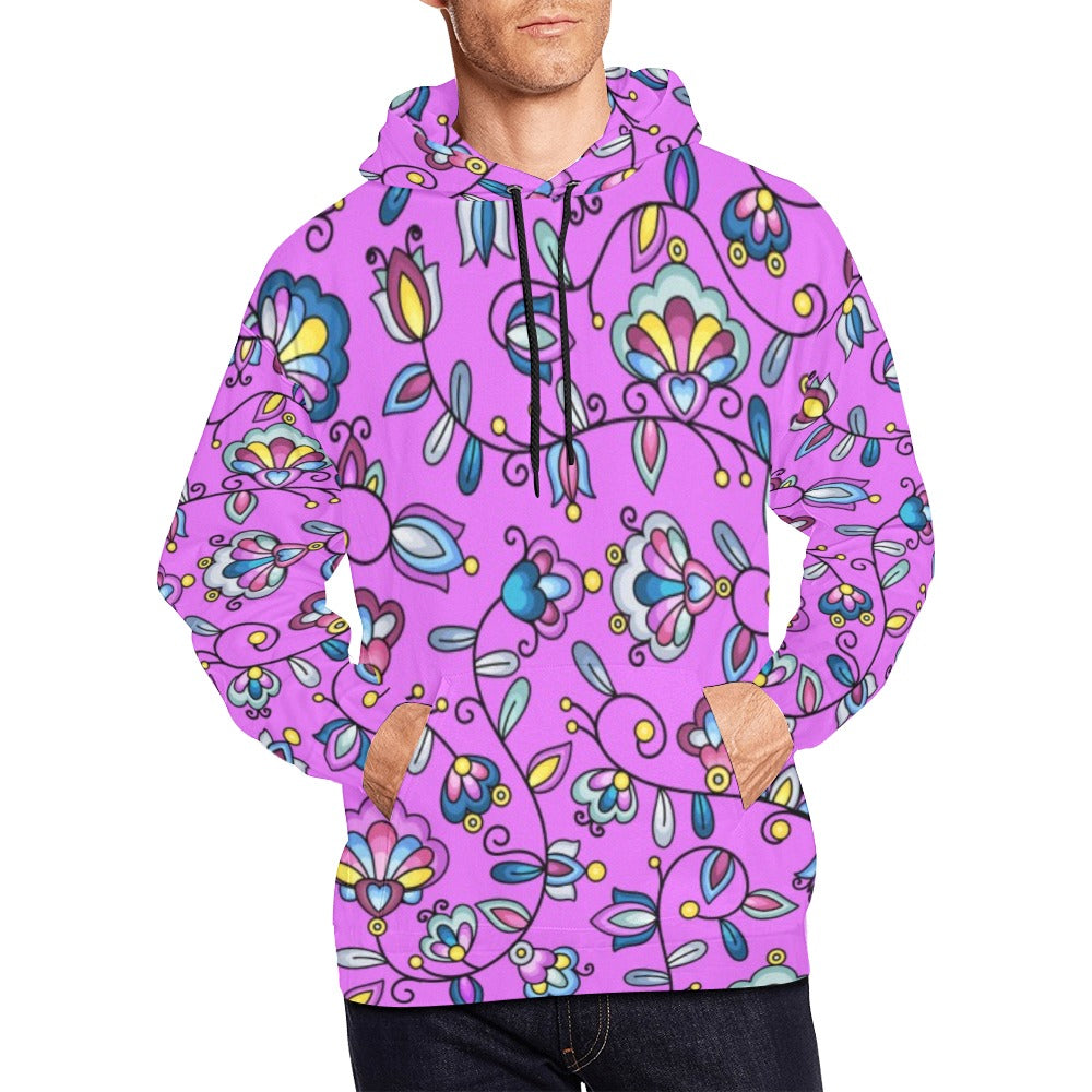 Autumn Bundle Blessing Purple Hoodie for Men (USA Size)