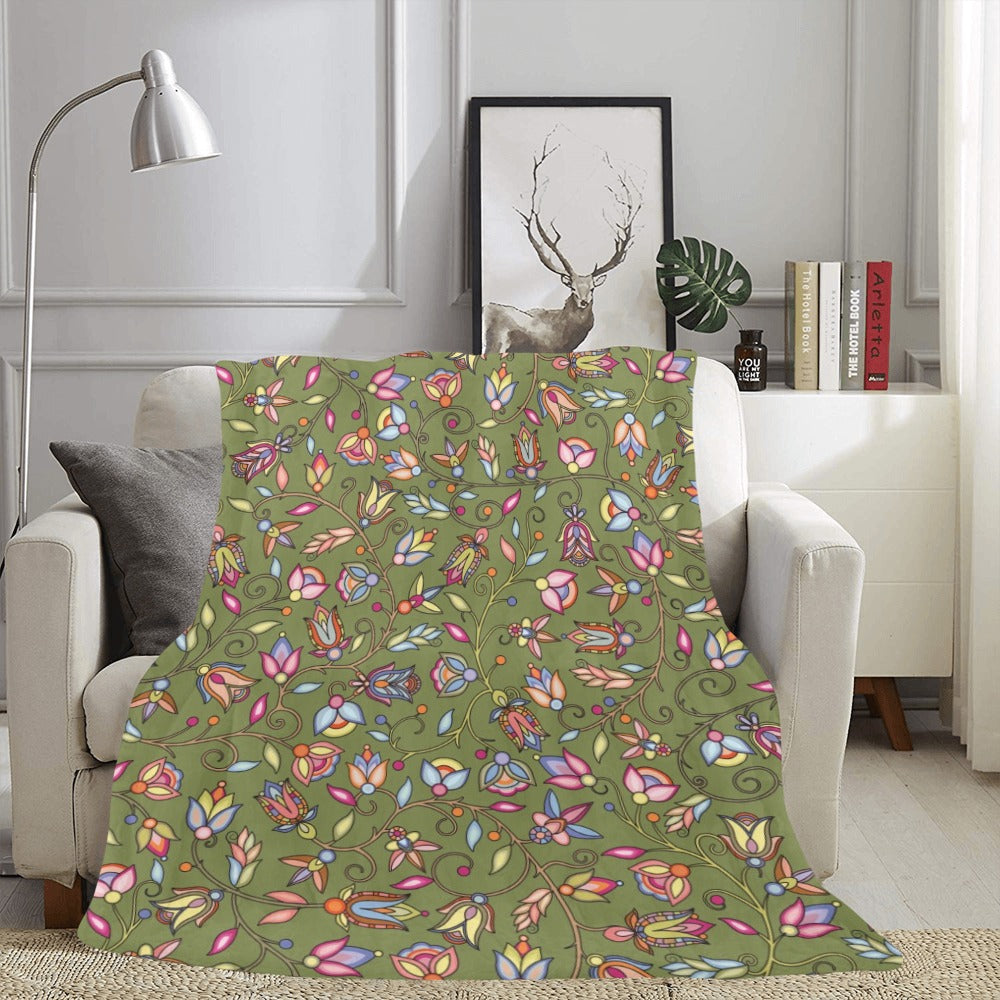 Buffalo Bloom Sage Ultra-Soft Micro Fleece Blanket 60"x80"