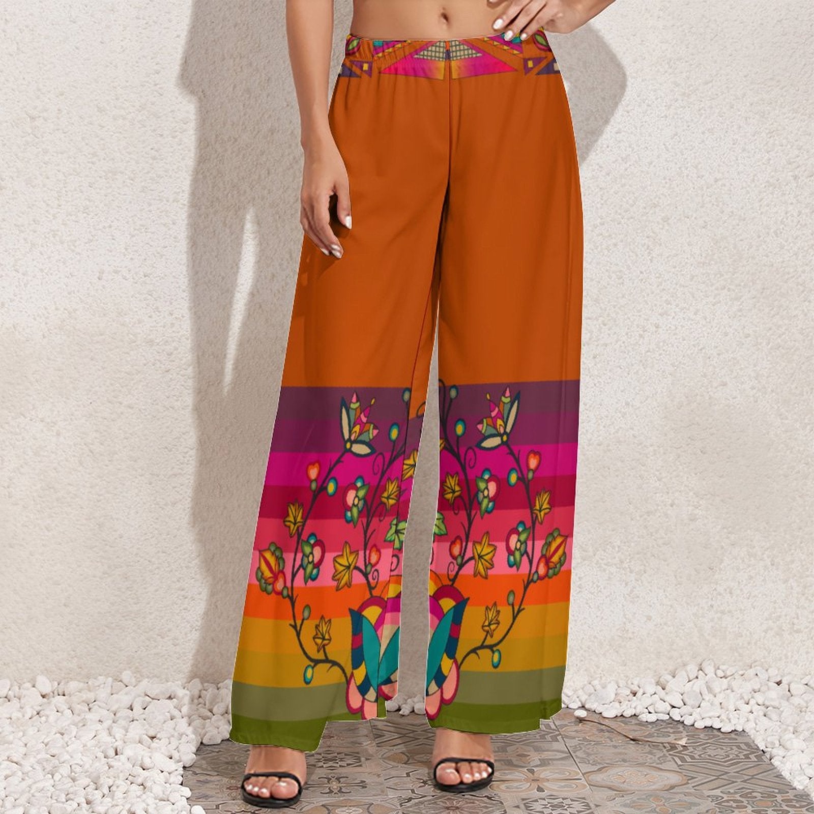 Pumpkin Glow Ribbon Pants