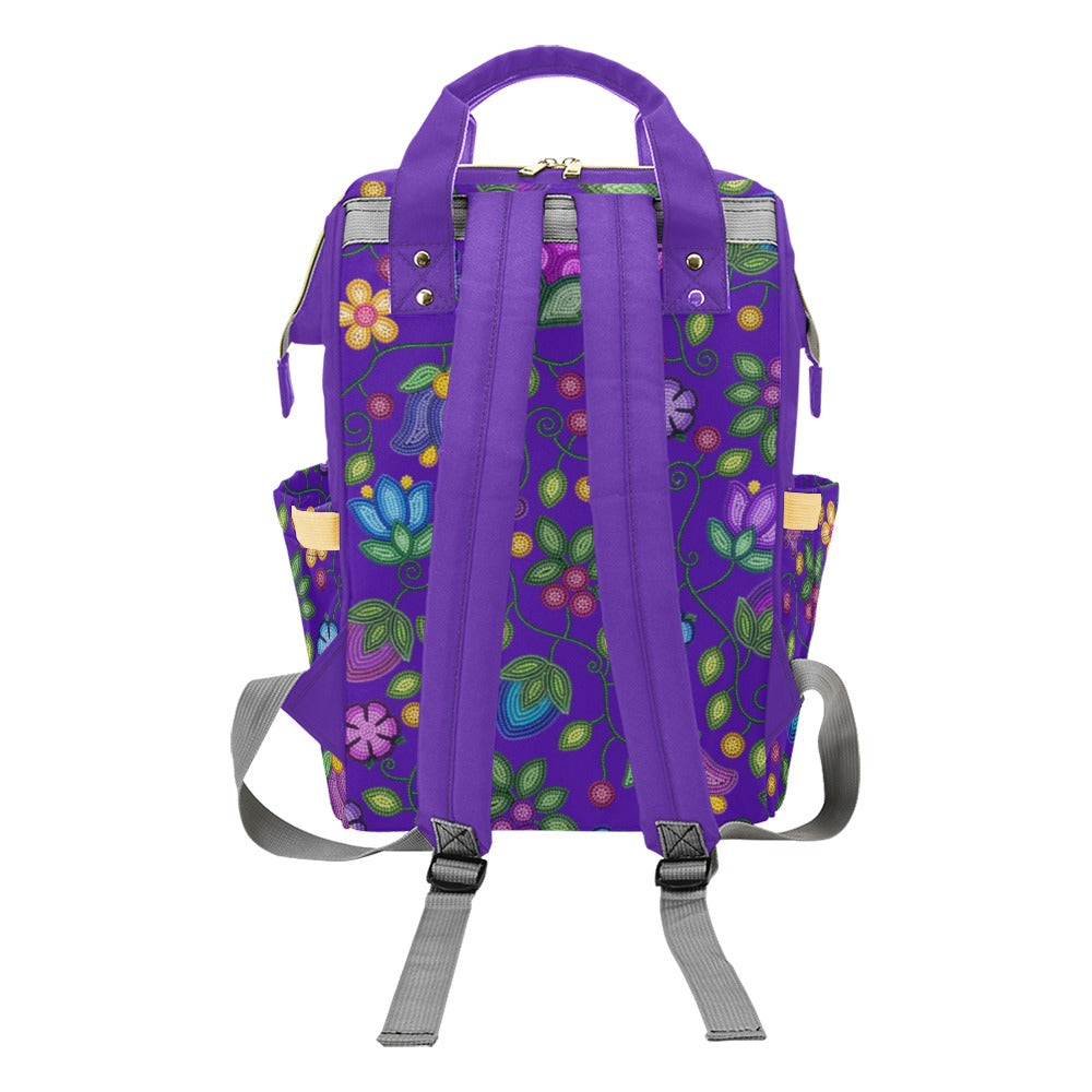Bloom Uplift Indigo Multi-Function Diaper Backpack/Diaper Bag
