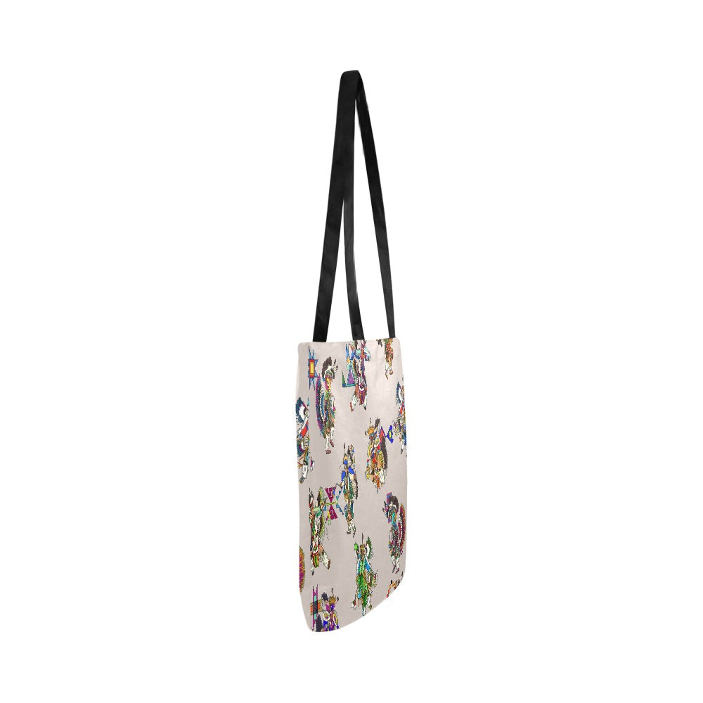 Men's Fancy Dancers Muslin Reusable Shopping Bag (Two sides)
