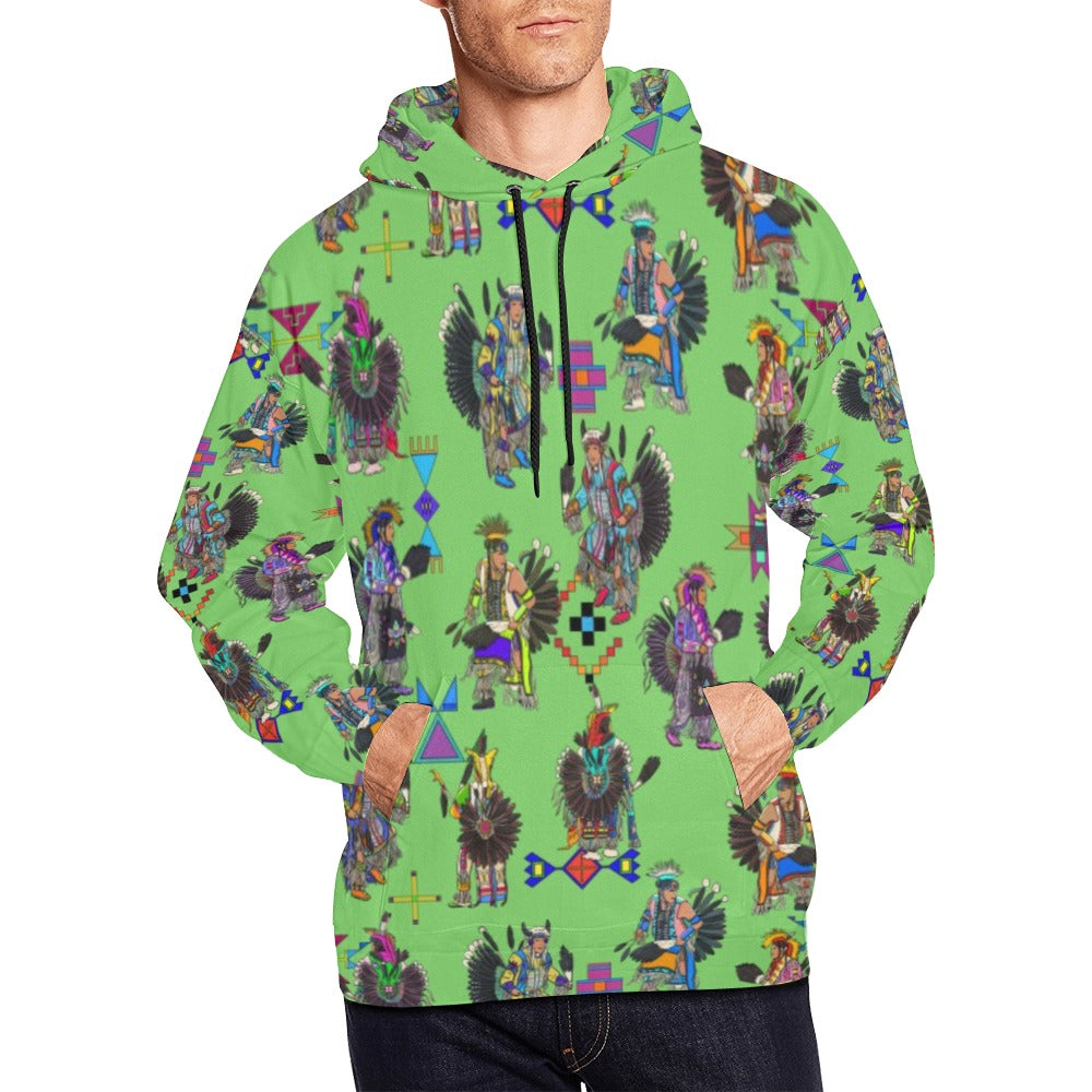 Men's Tradish Dancers Grass Hoodie for Men (USA Size)