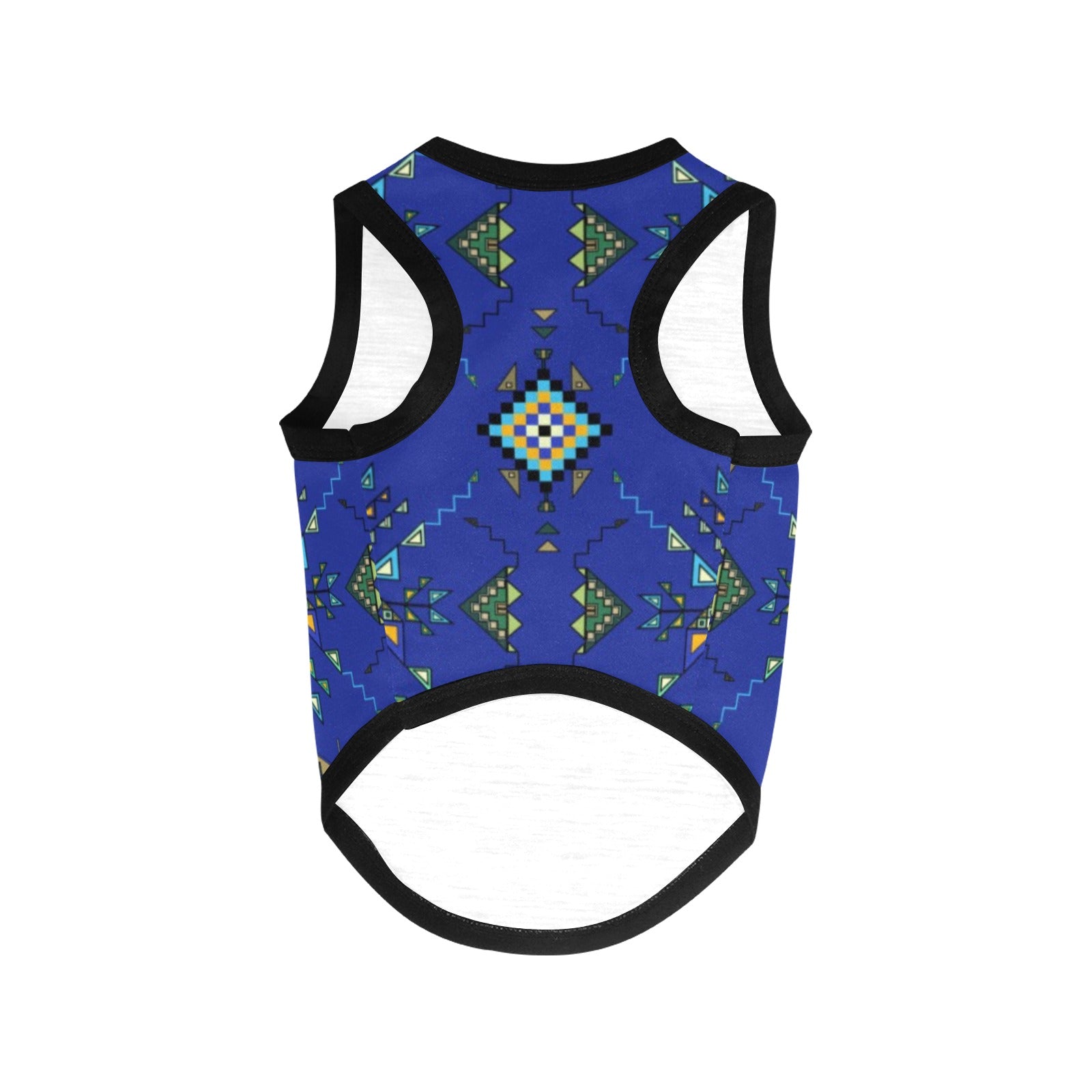 Bear Shield Dark Blue Pet Tank Top