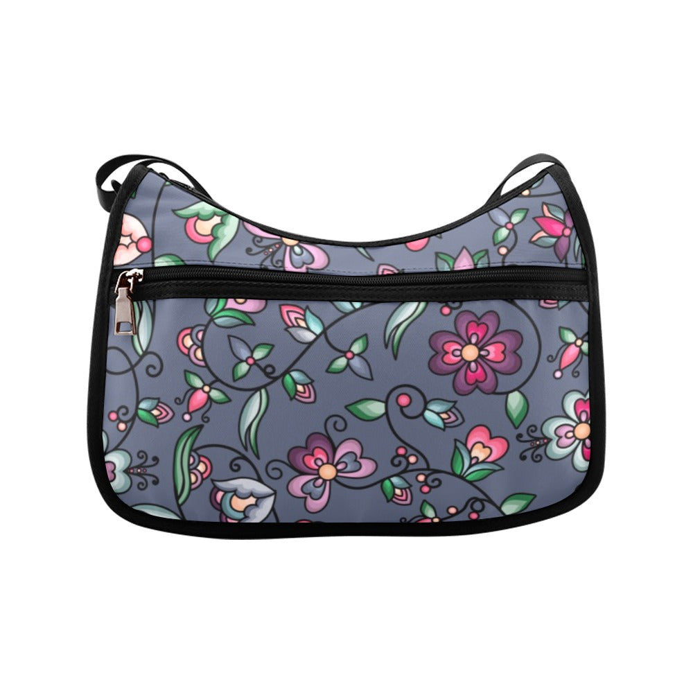 Amber Evening Garland Blue Crossbody Bag