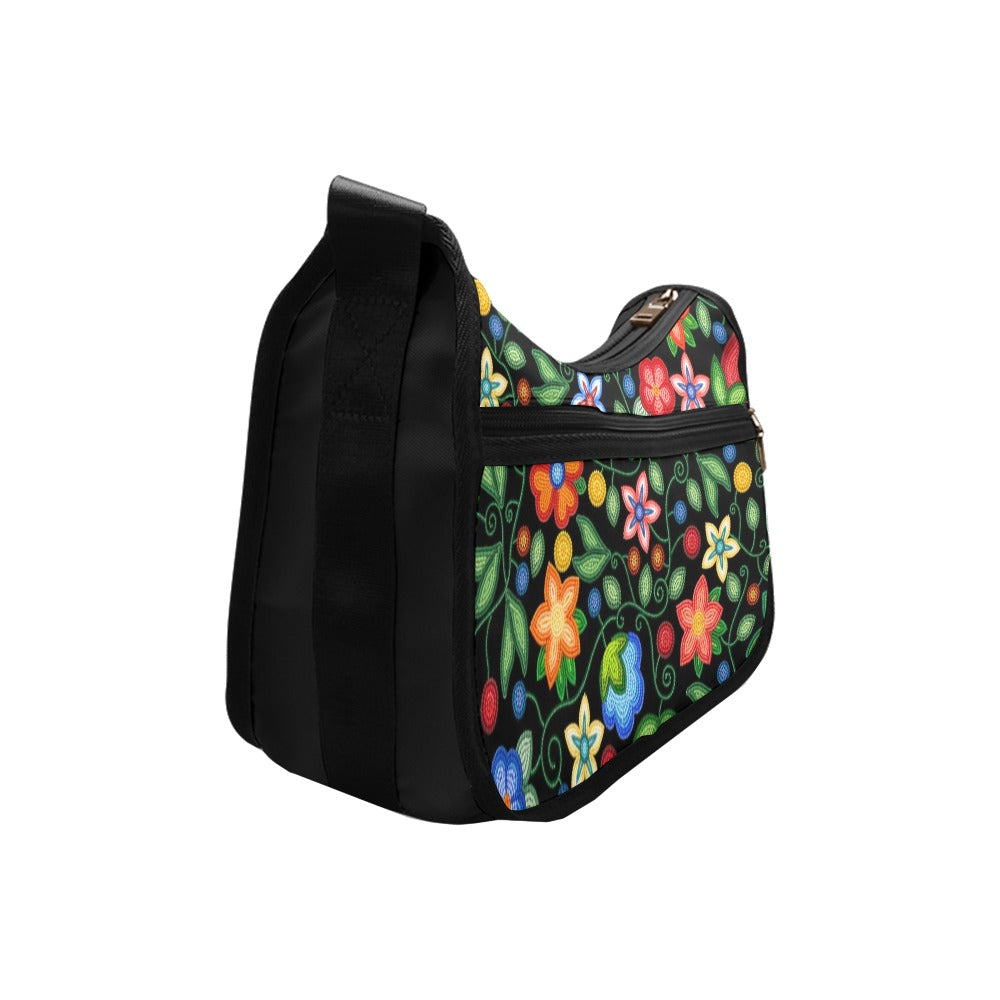 Morning Harmony Black Crossbody Bag