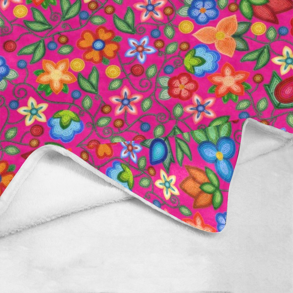 Morning Harmony Pink Ultra-Soft Micro Fleece Blanket 50"x60"