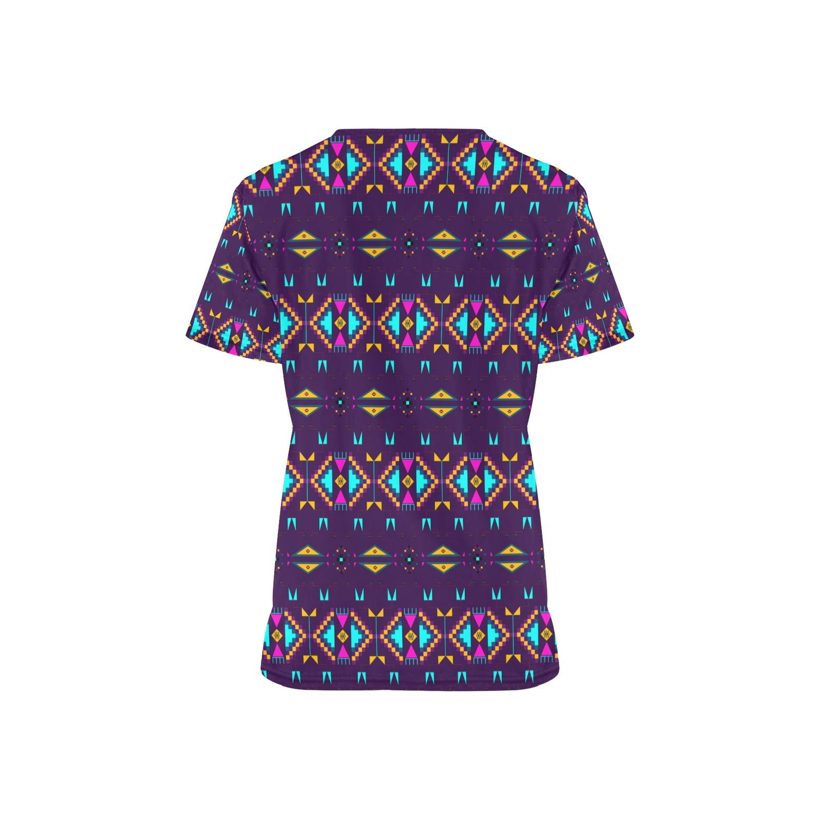 Rite of Passage Dark Purple Scrub Top