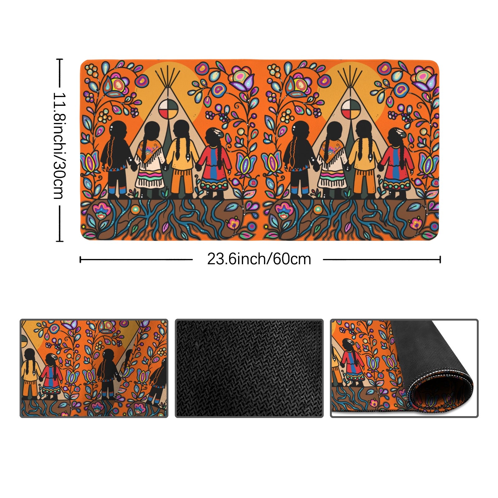 Rooted in Culture Mousepad 60x30cm