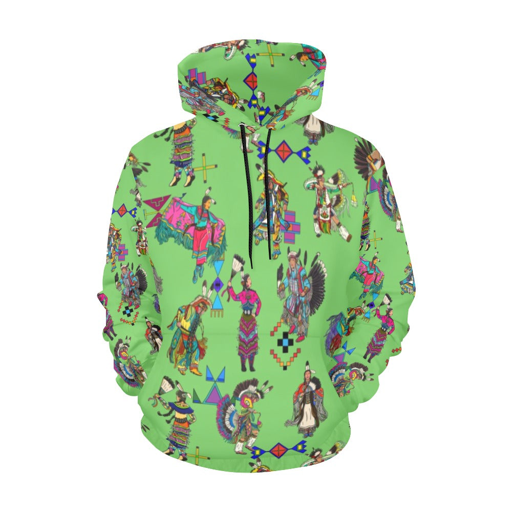 Grand Entry Dancers Grass Hoodie for Women (USA Size)