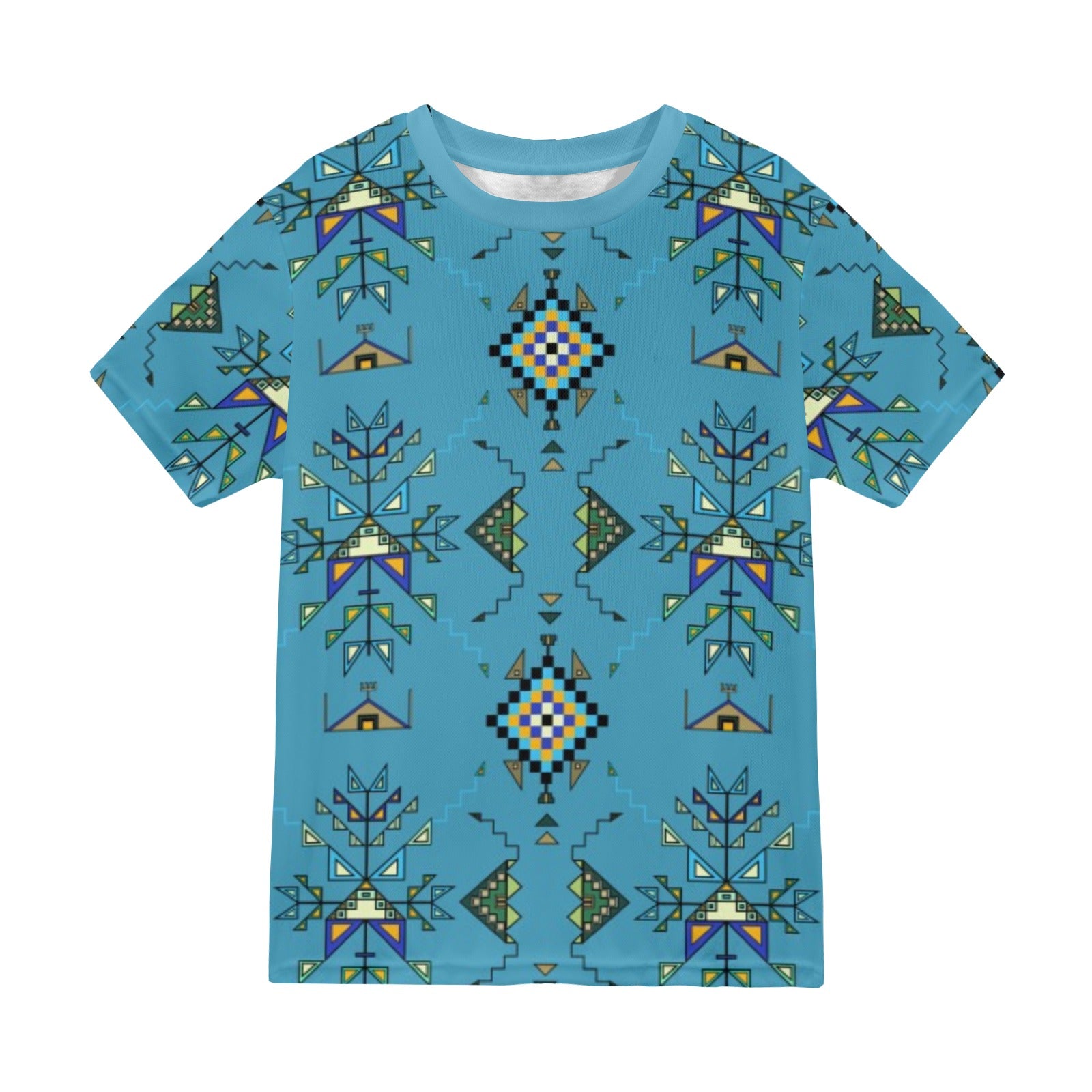 Bear Shield Blue T-shirt for Men