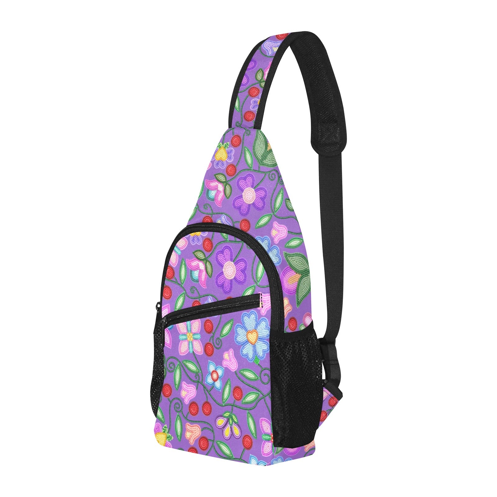 Petal Harmony Lavender Chest Bag