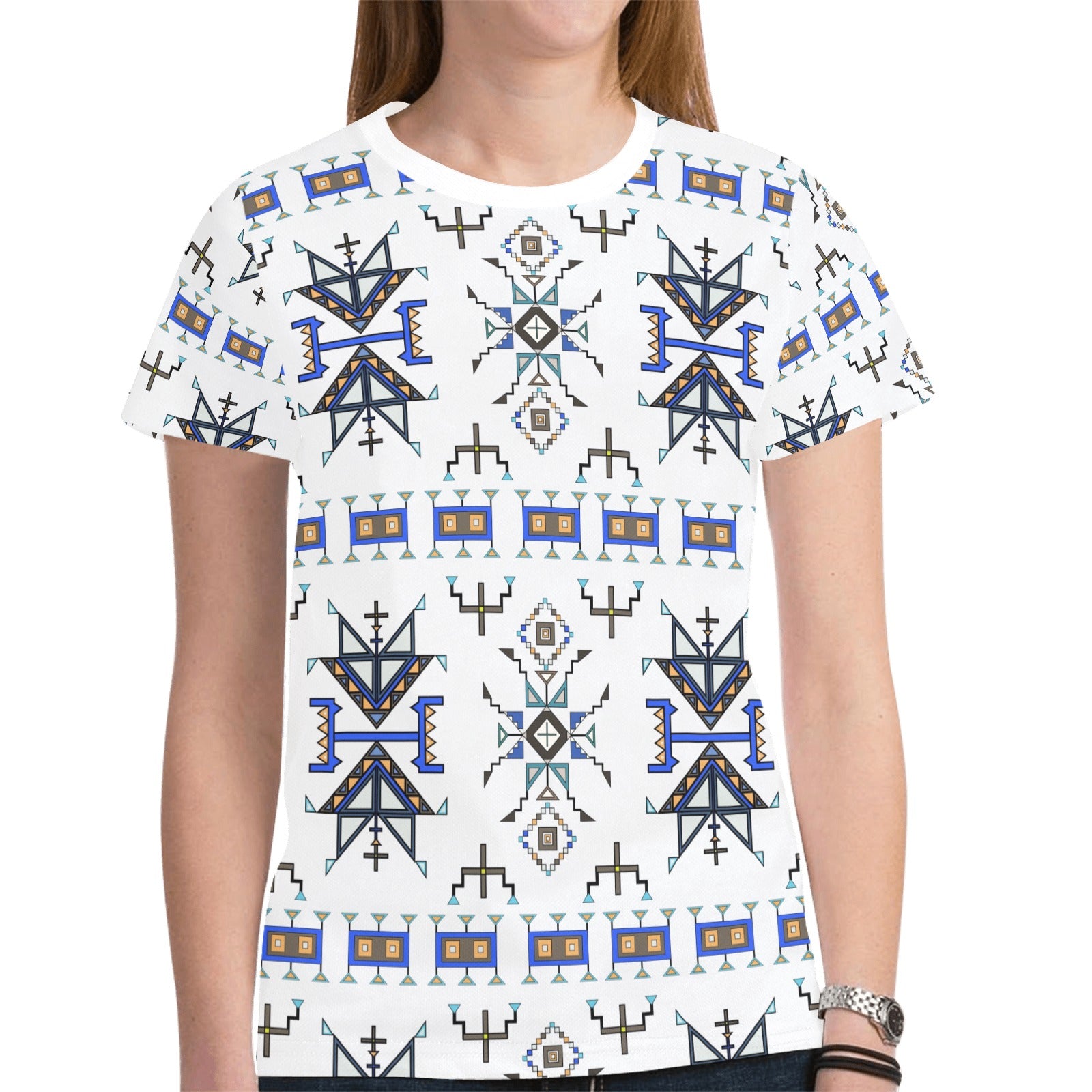 Eagle Strike White T-shirt for Women