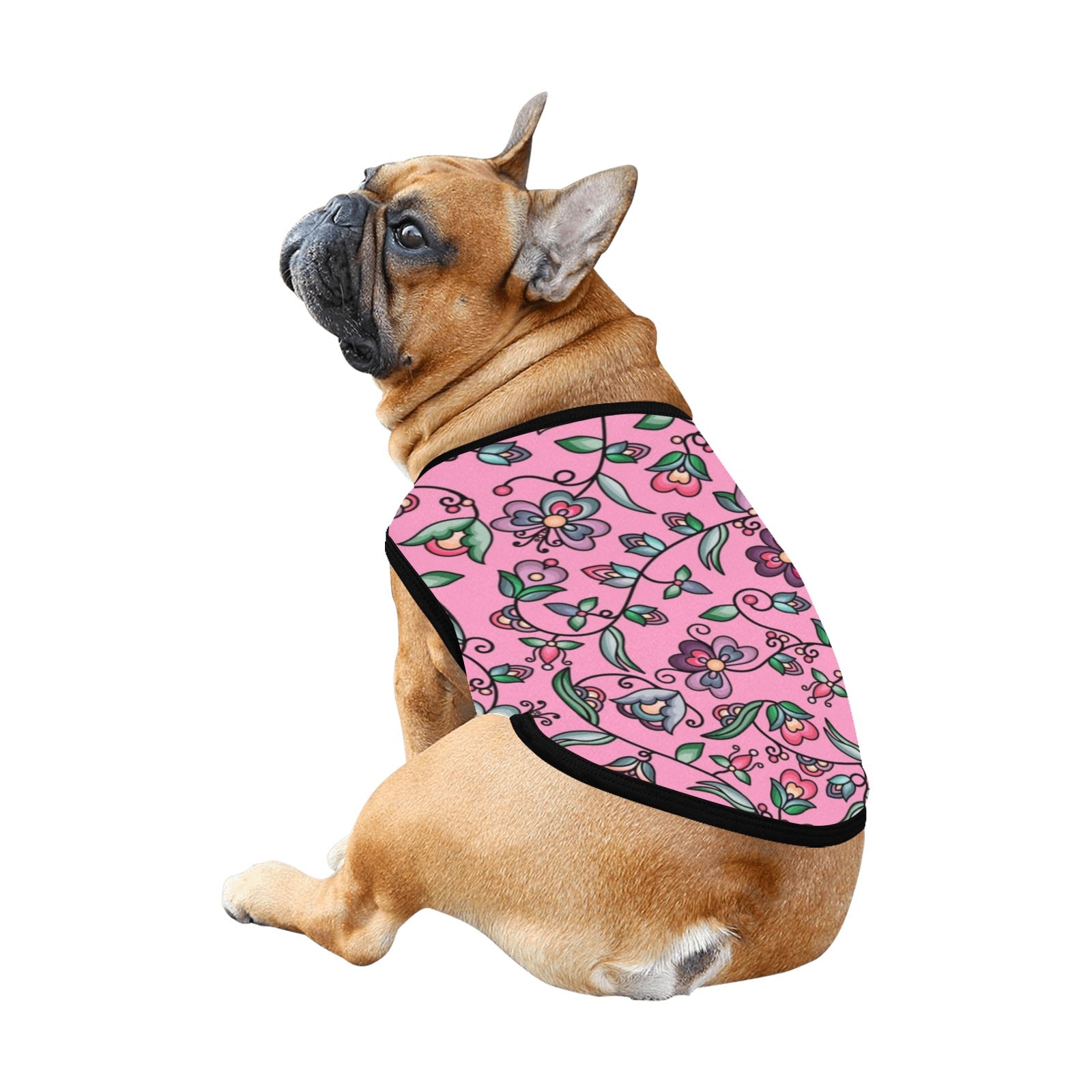 Amber Evening Garland Pink Pet Tank Top