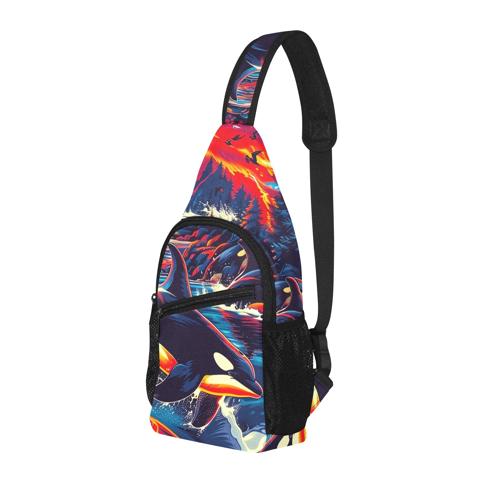 Killer Whales in the Bay Chest Bag