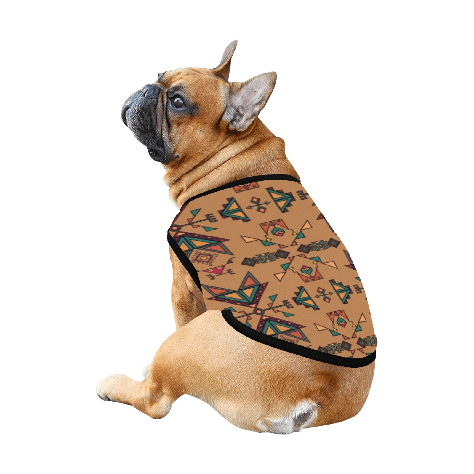 Arrow dawn Brown Pet Tank Top