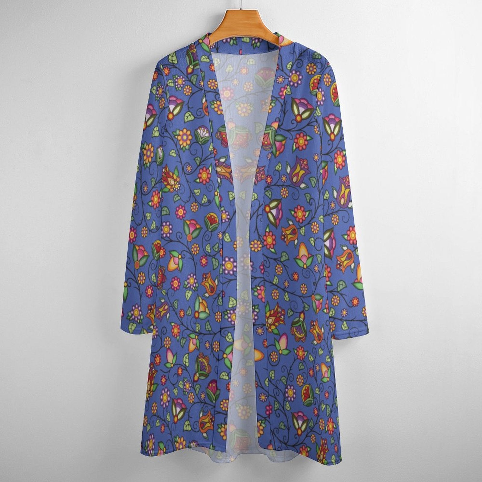 Heartbeat Petals Blue Cardigan