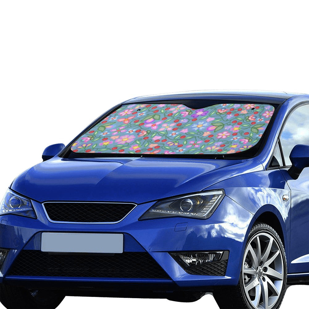 Petal Harmony River Car Sun Shade 55"x30"