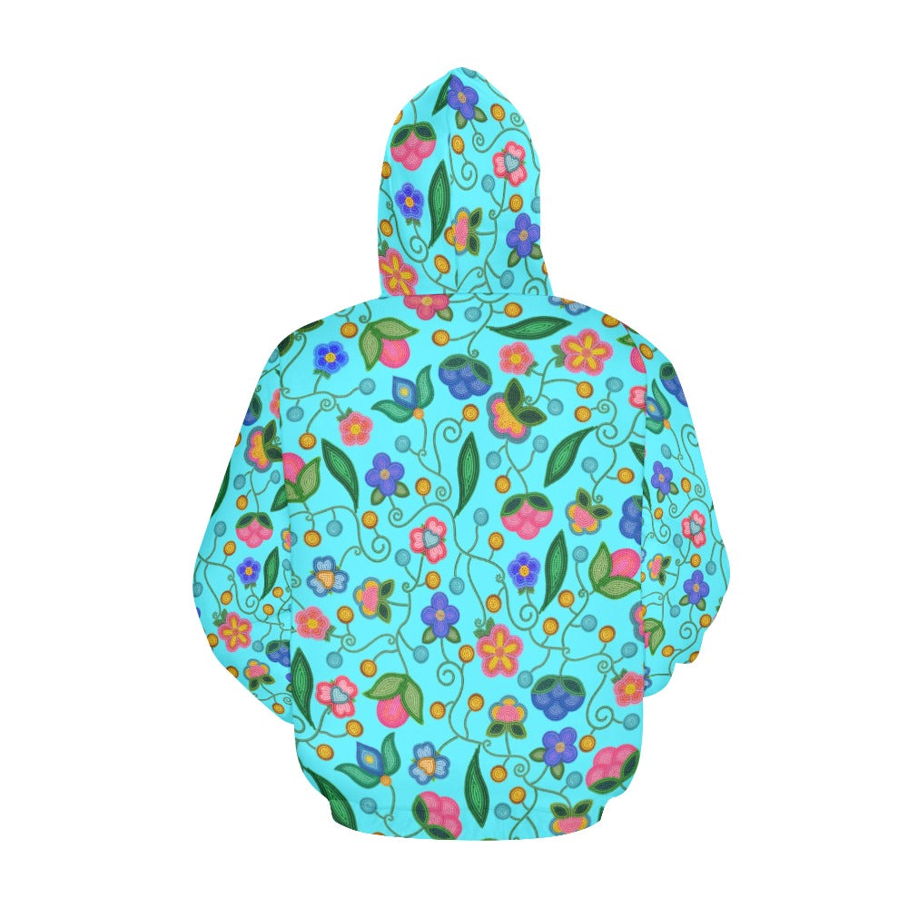 Skyberry Serenade Sky All Over Print Hoodie for Women (USA Size)
