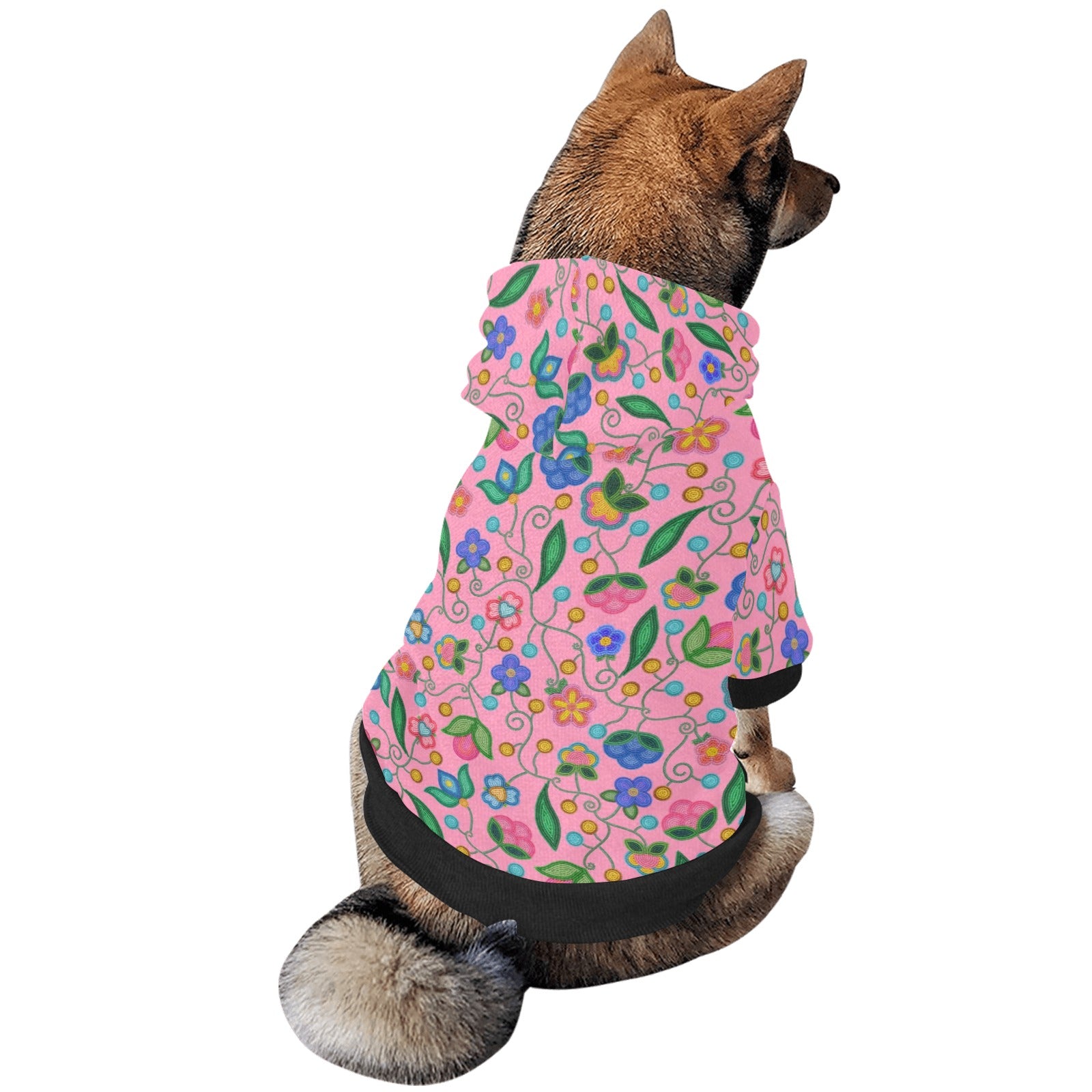 Skyberry Serenade Pink Pet Dog Hoodie