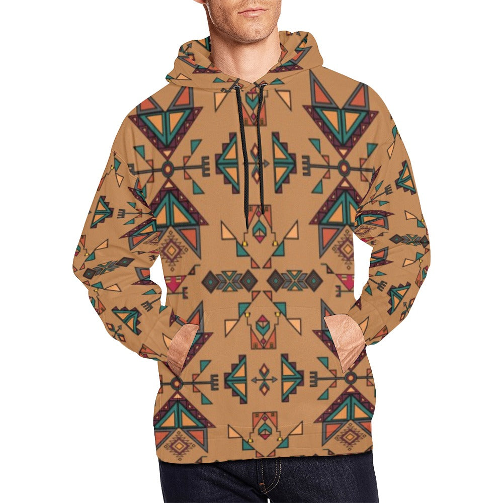 Arrow Dawn Brown Hoodie for Men (USA Size)