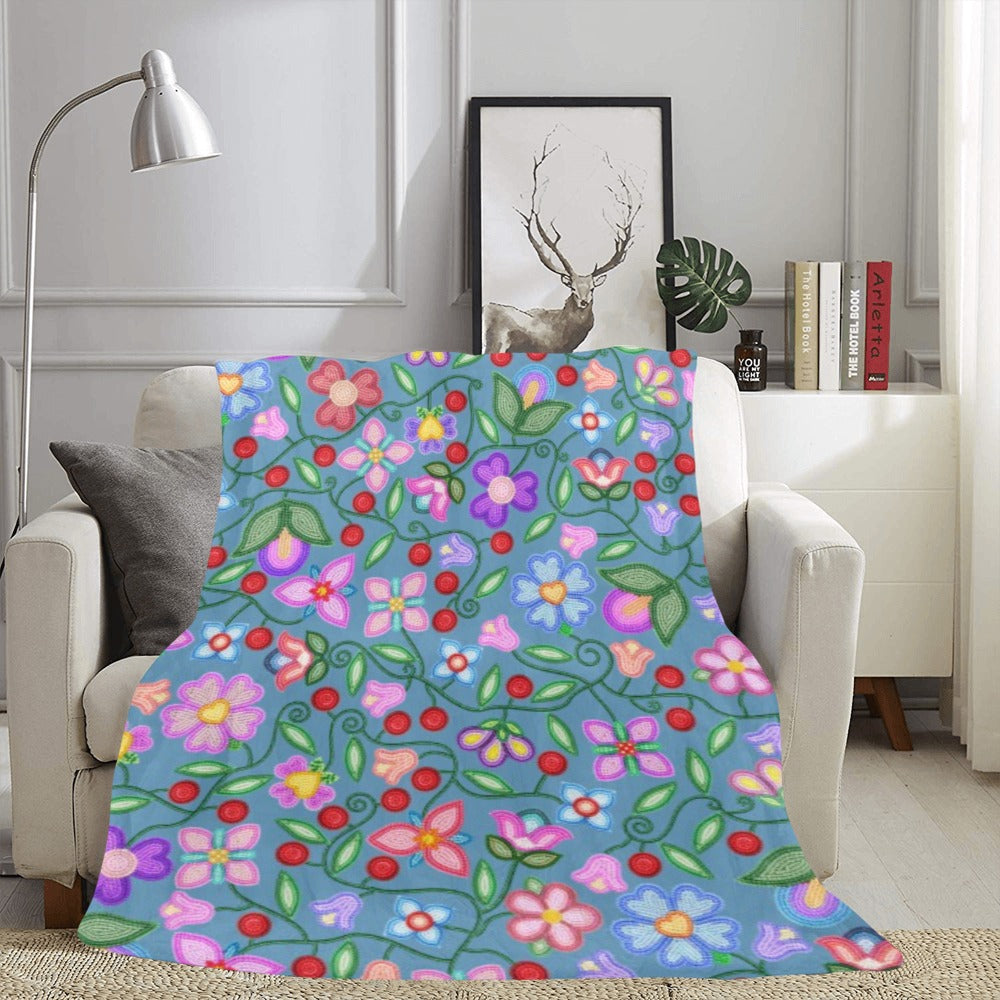 Petal Harmony River Ultra-Soft Micro Fleece Blanket 60"x80"