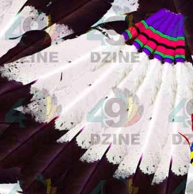 Eagle Feather Fans 56 Inch Cotton Poplin Pre Order