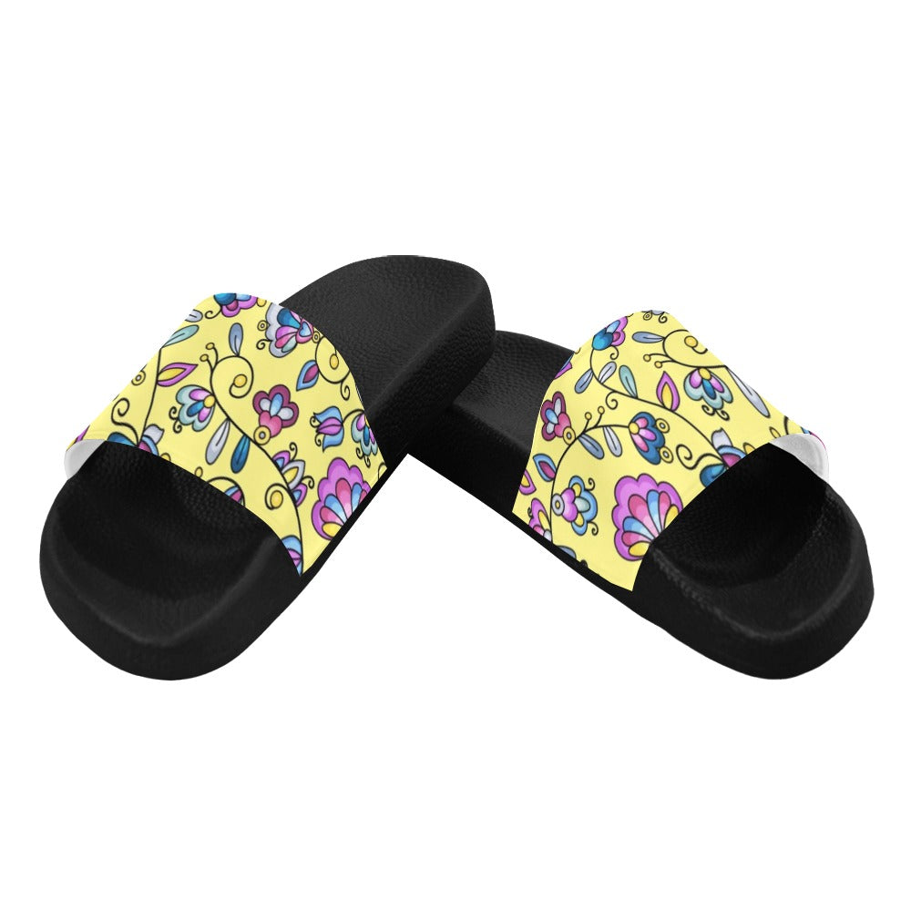 Autumn Bundle Blessing Yellow Men's Slide Sandals