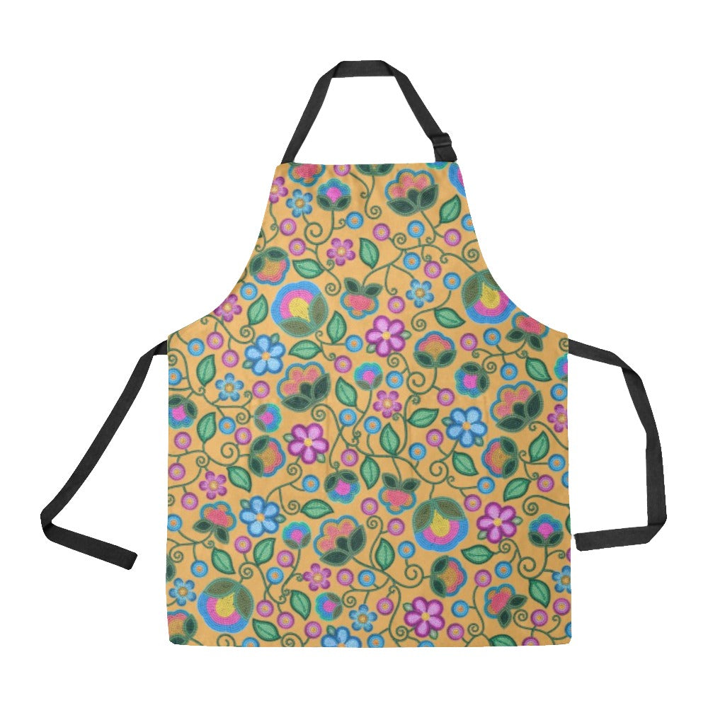 Turquoise Sunbeam Yellow Apron