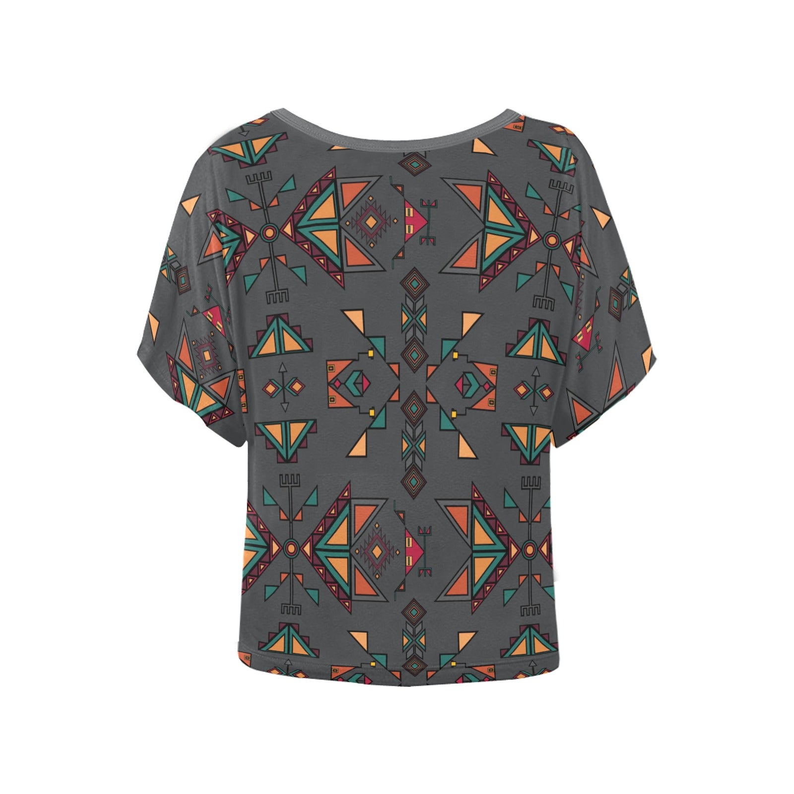 Arrow Dawn Gray Women's Batwing-Sleeved Blouse T shirt