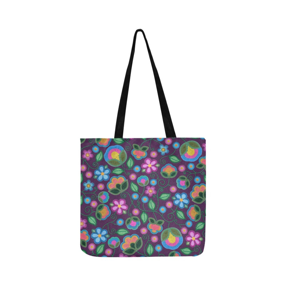 Turquoise Sunbeam Violet Reusable Shopping Bag (Two sides)