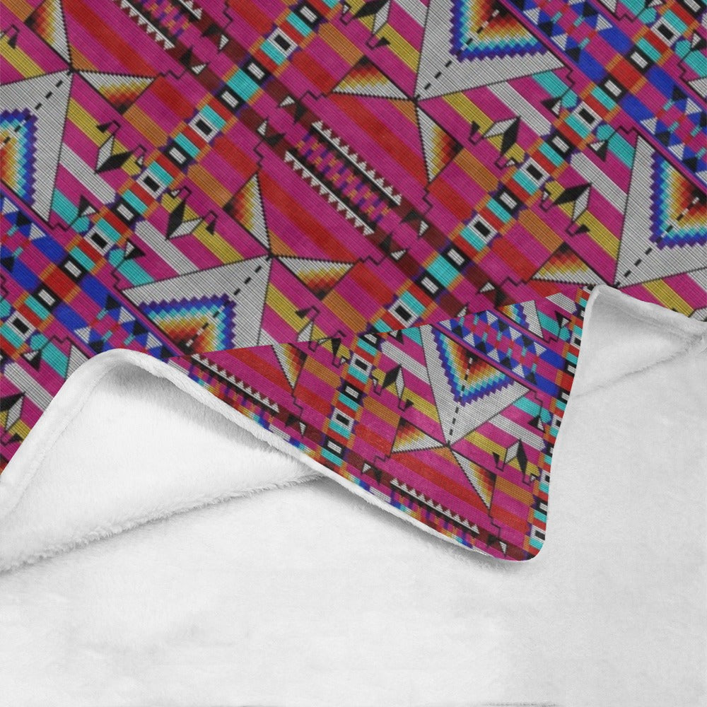 Medicine Blessing Pink Ultra-Soft Micro Fleece Blanket 60"x80"