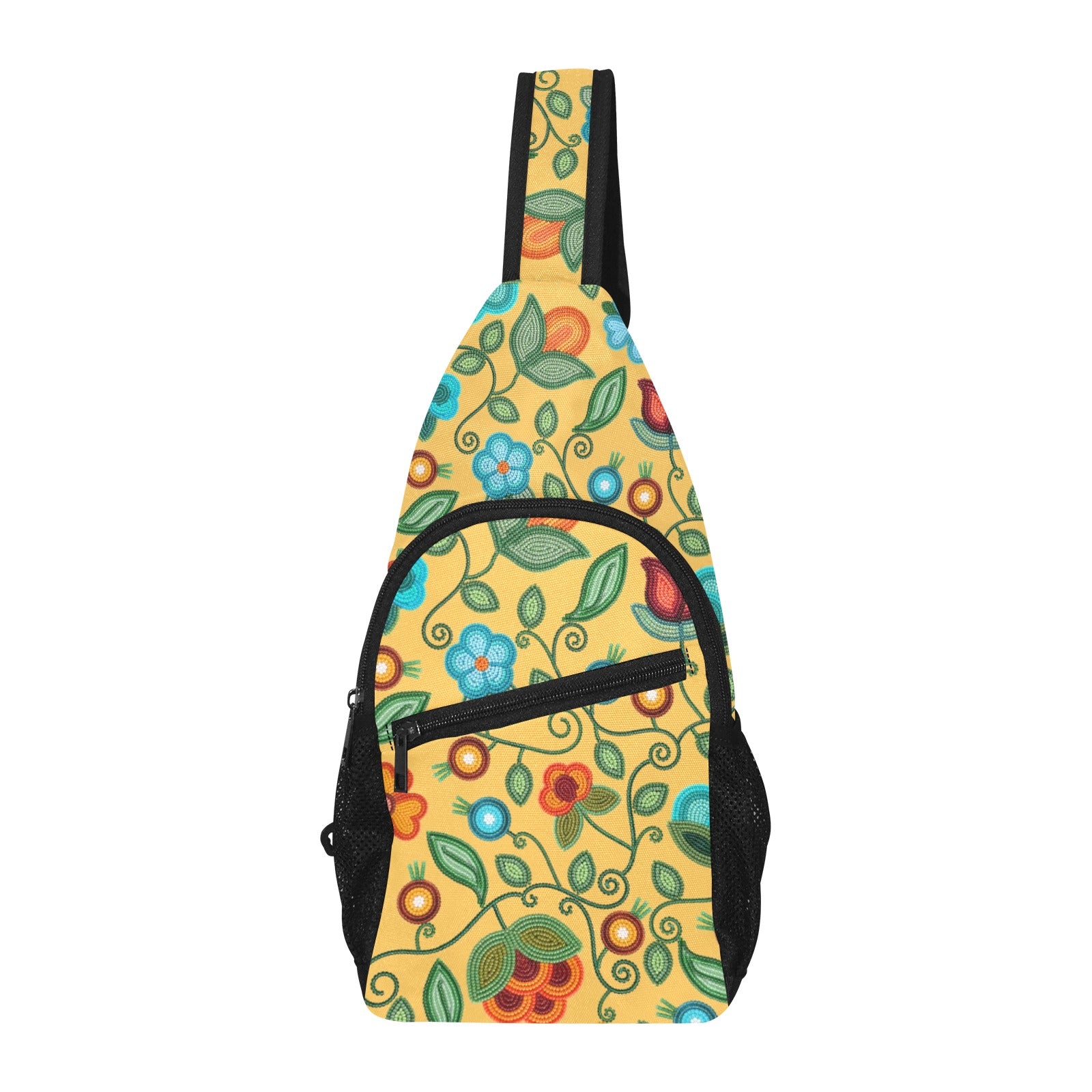 Prairie Fire Petals Honey Chest Bag