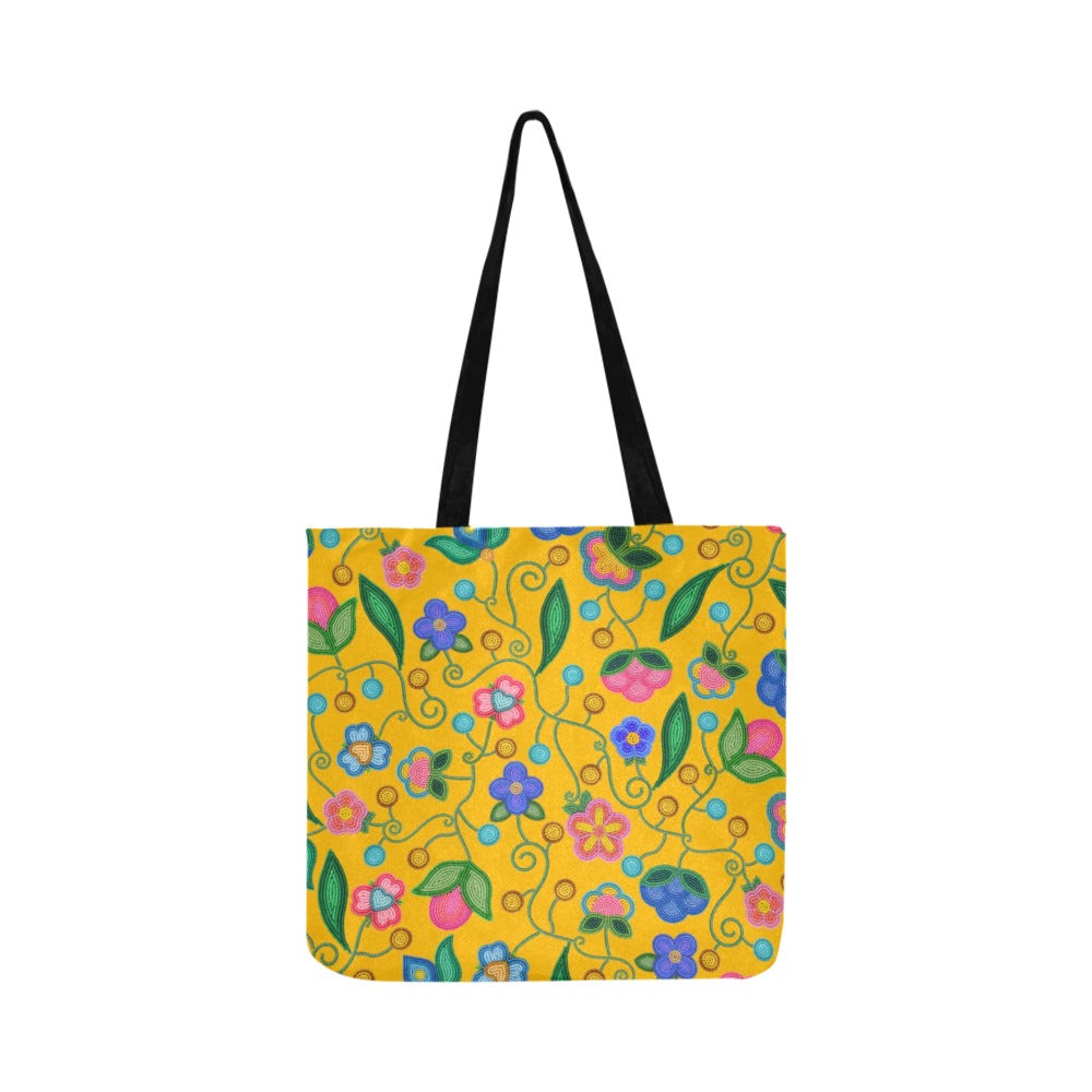 Skyberry Serenade Yellow Reusable Shopping Bag (Two sides)