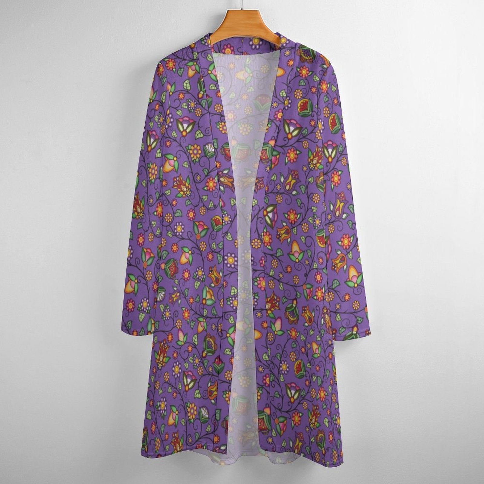 Heartbeat Petals Purple Cardigan