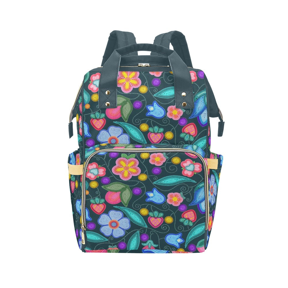 Sweet Offering Dark Teal Multi-Function Diaper Backpack/Diaper Bag