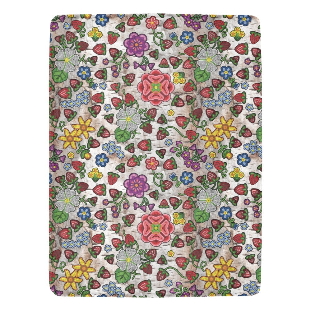 Berry Pop Br Bark Ultra-Soft Micro Fleece Blanket 60"x80"