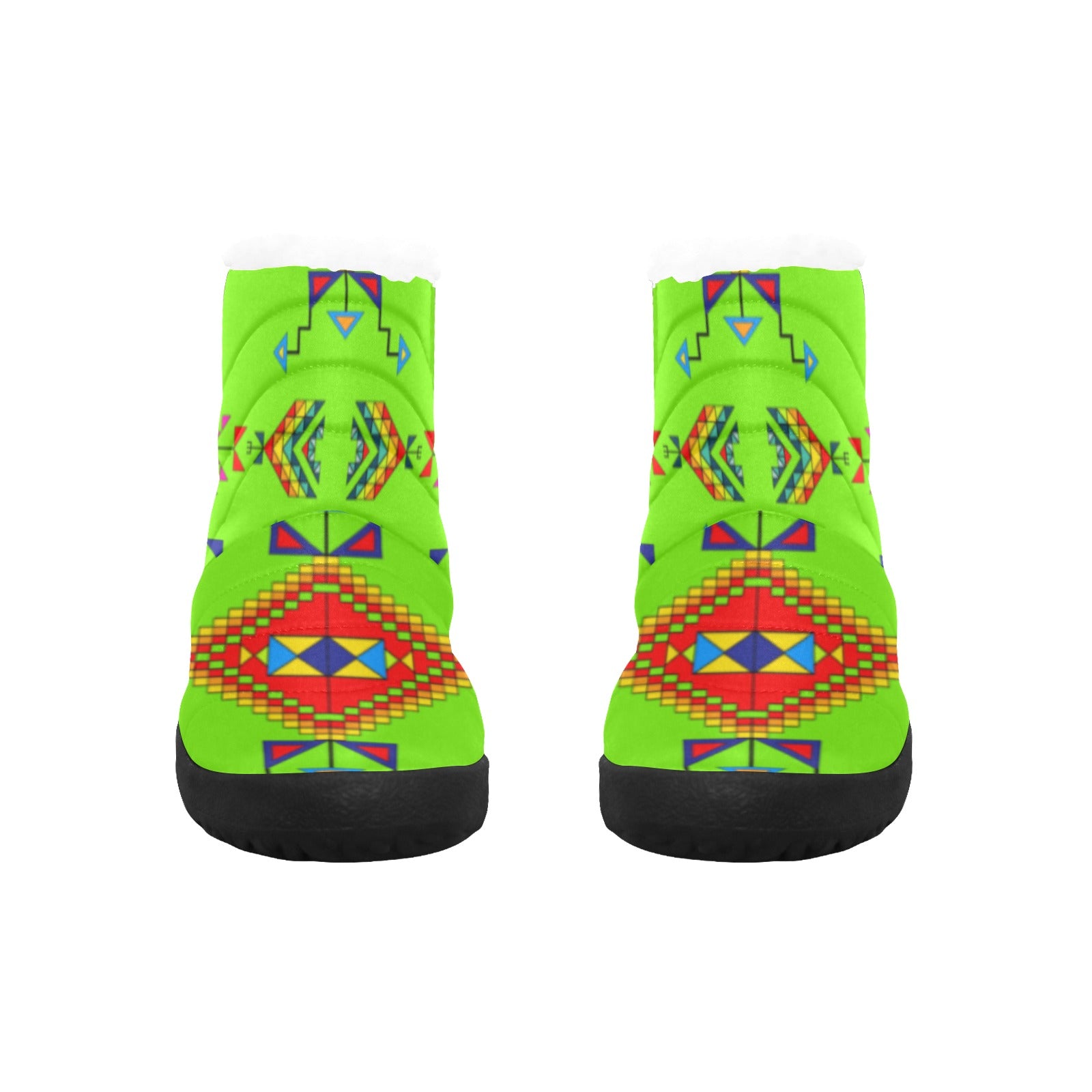 Buffalo Jump Neon Green Men's Padded Winter Boot