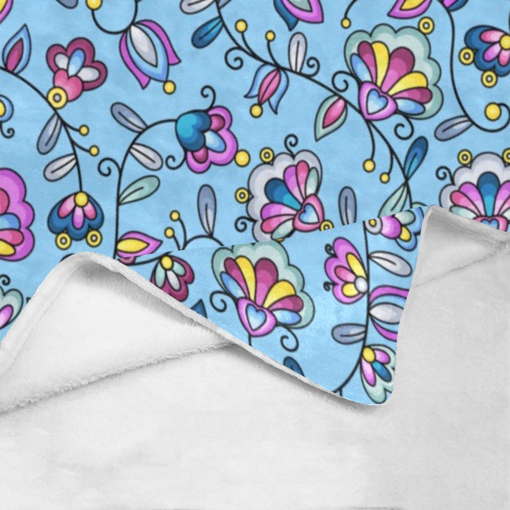 Autumn Bundle Blessing Blue Ultra-Soft Micro Fleece Blanket 40"x50"