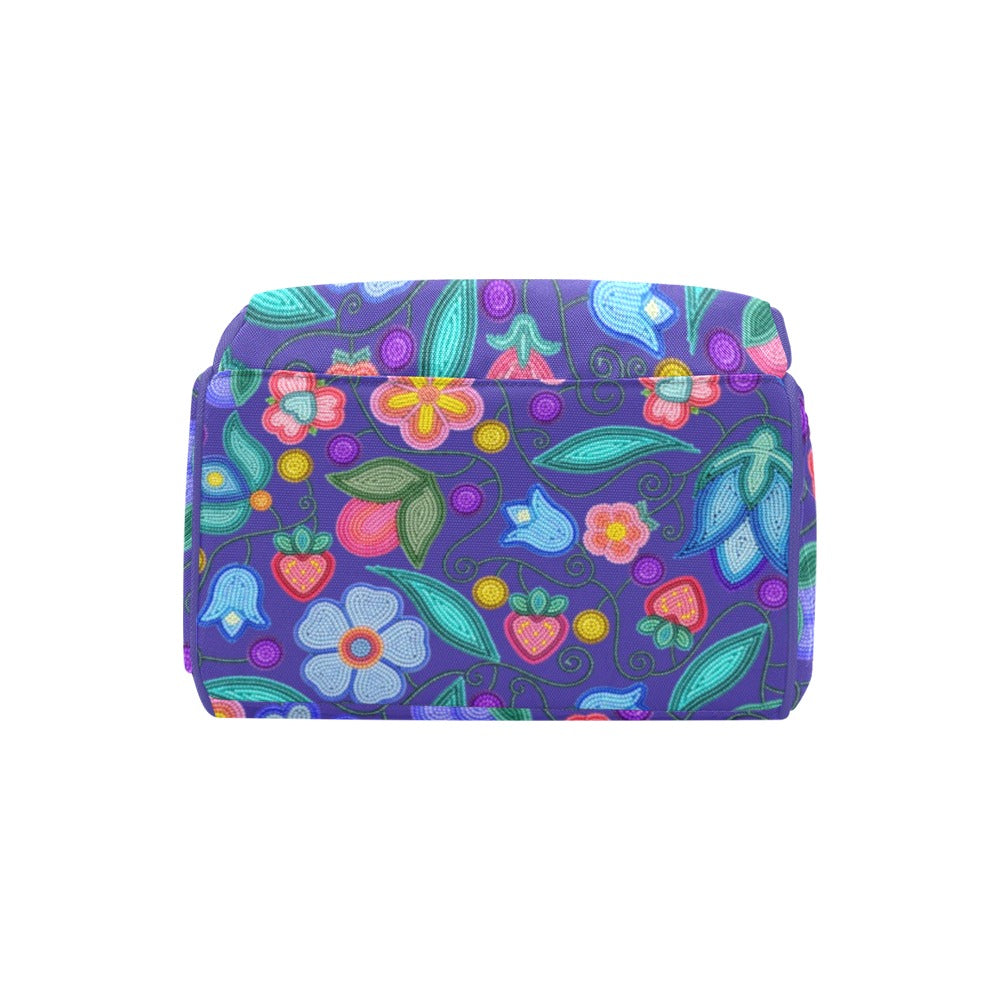 Sweet Offering Indigo Multi-Function Diaper Backpack/Diaper Bag