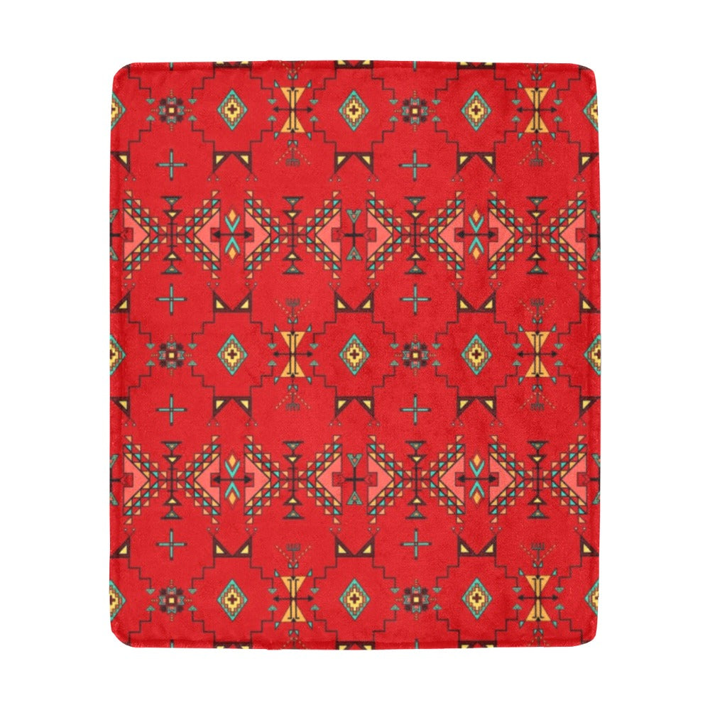Thunder Flight Red Ultra-Soft Micro Fleece Blanket 50"x60"