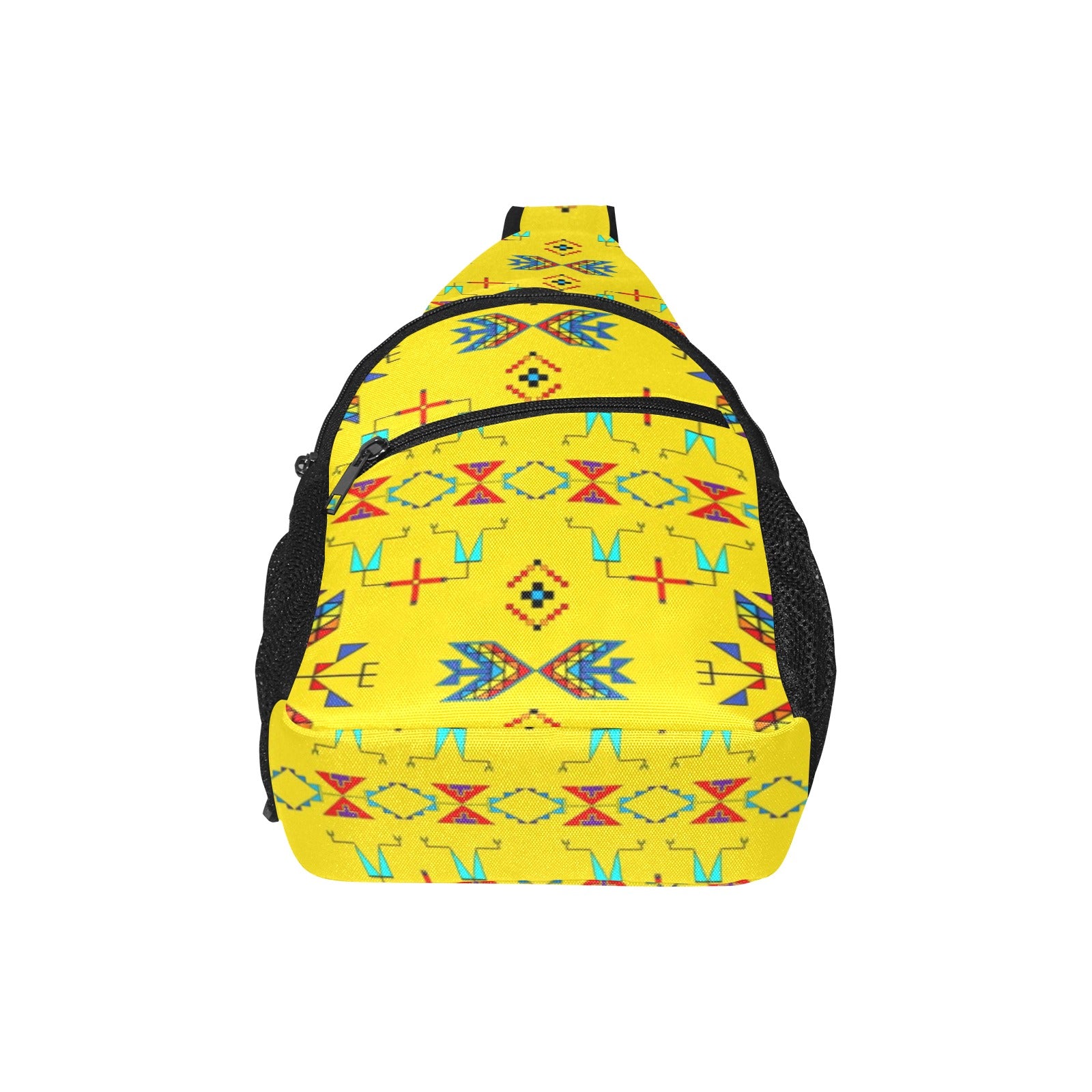 Rainy Chief Rainbow Yellow Chest Bag