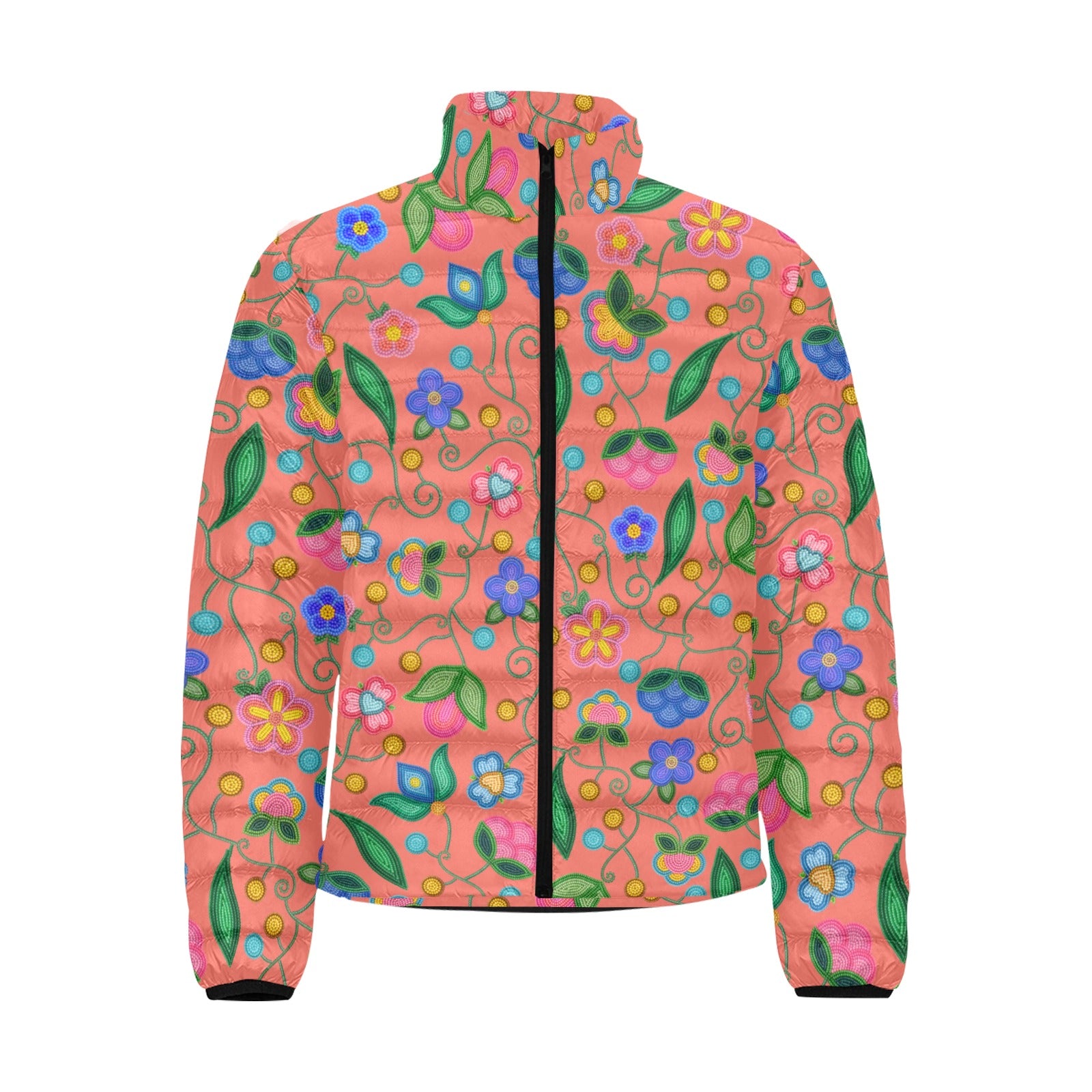 Skyberry Serenade Peach Men's Padded Jacket