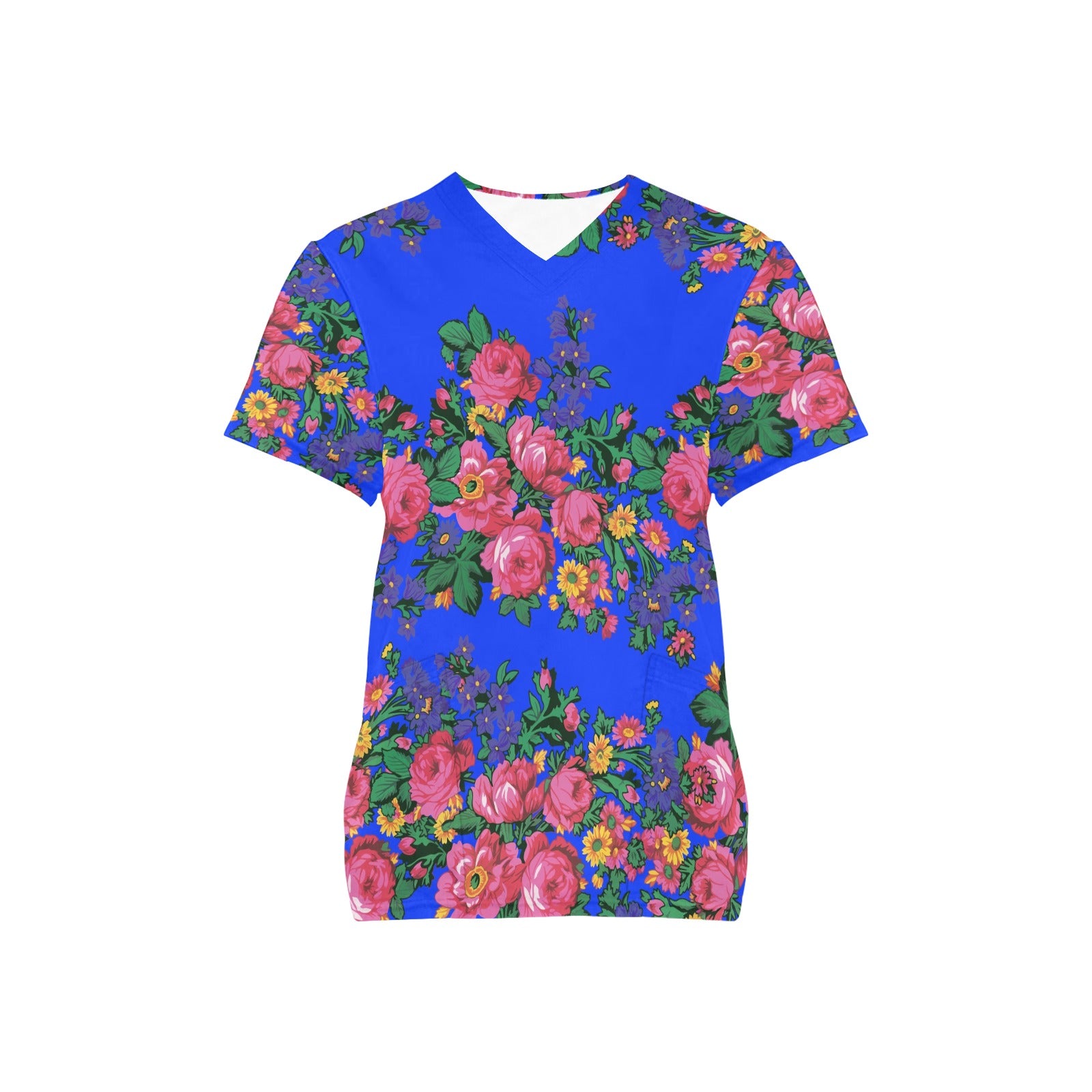 Kokum's Revenge Royal Scrub Top