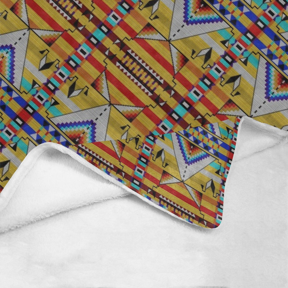 Medicine Blessing Yellow Ultra-Soft Micro Fleece Blanket 60"x80"