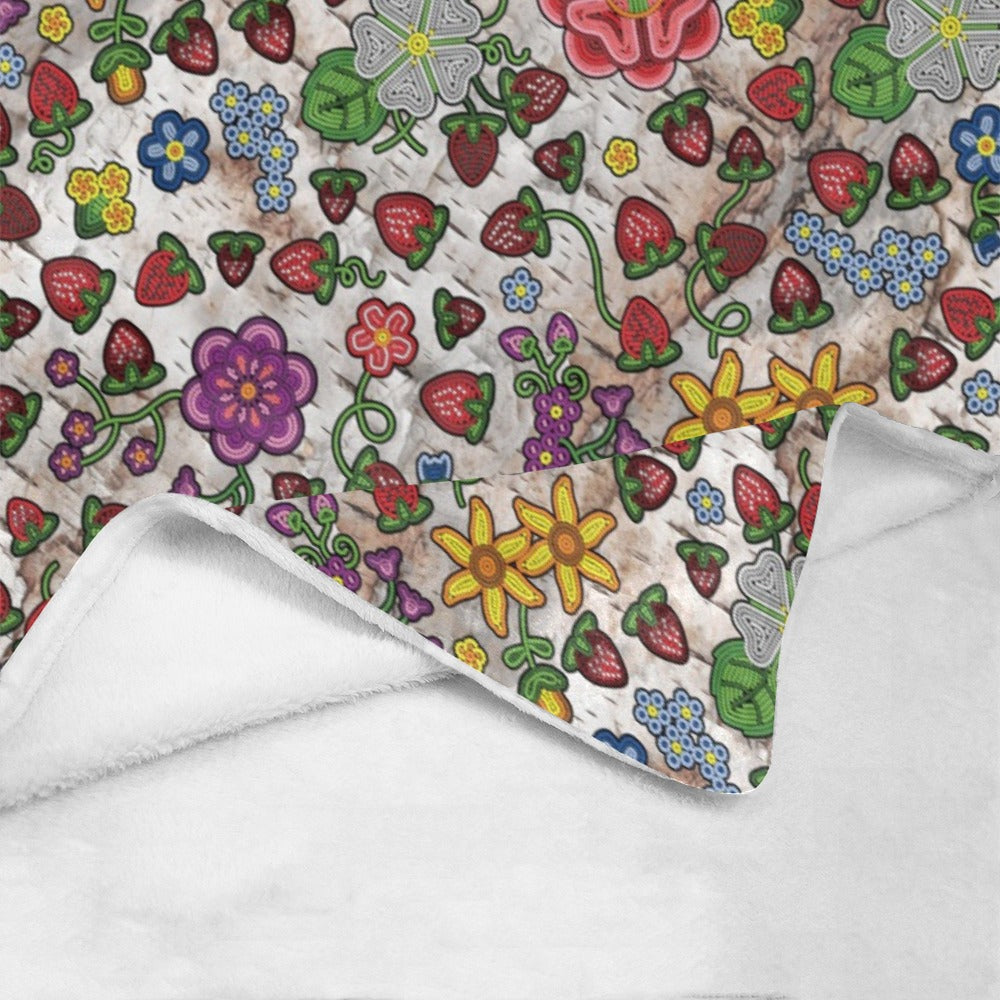 Berry Pop Br Bark Ultra-Soft Micro Fleece Blanket 40"x50"